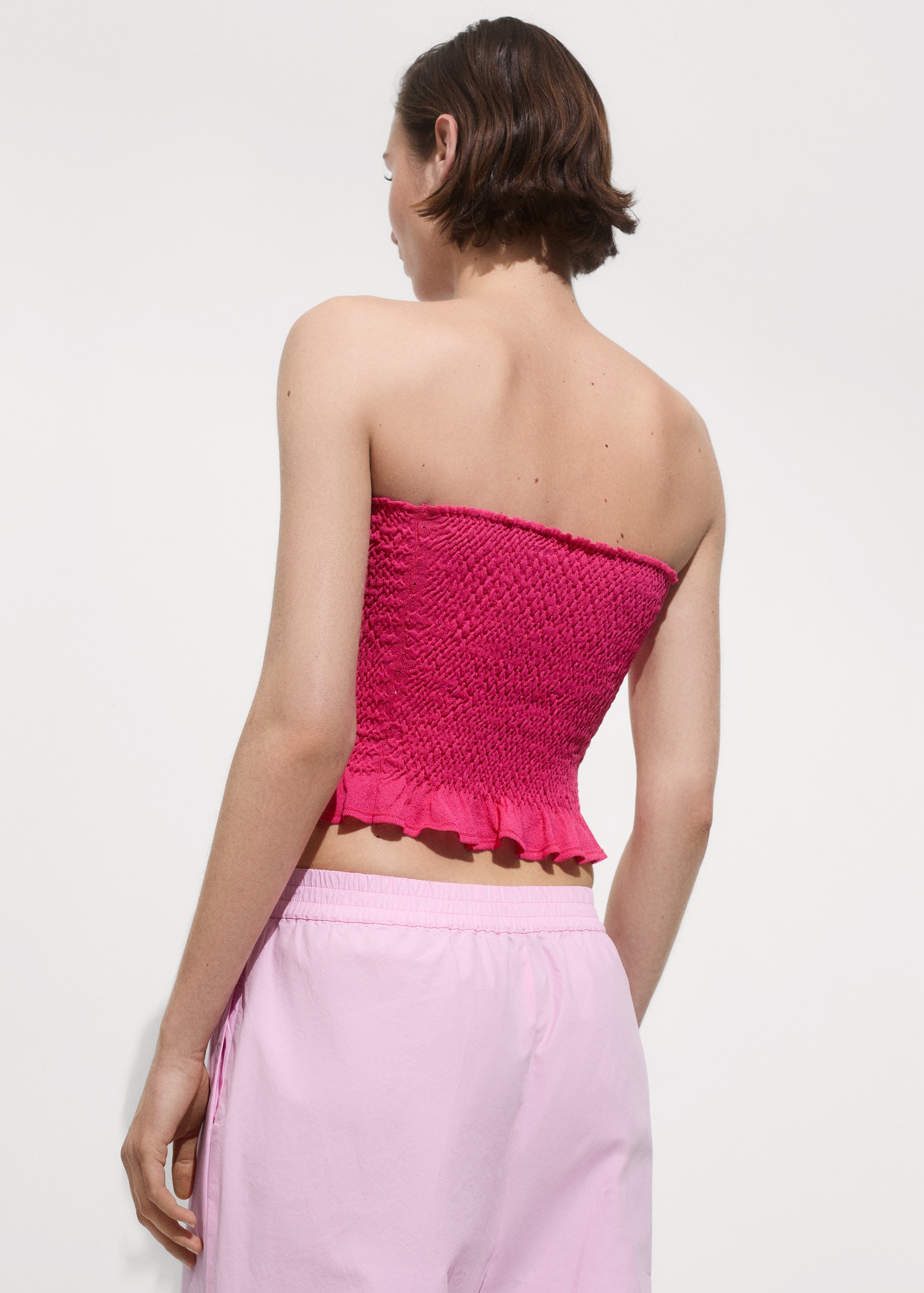 Ruffled top - Reverse of the article