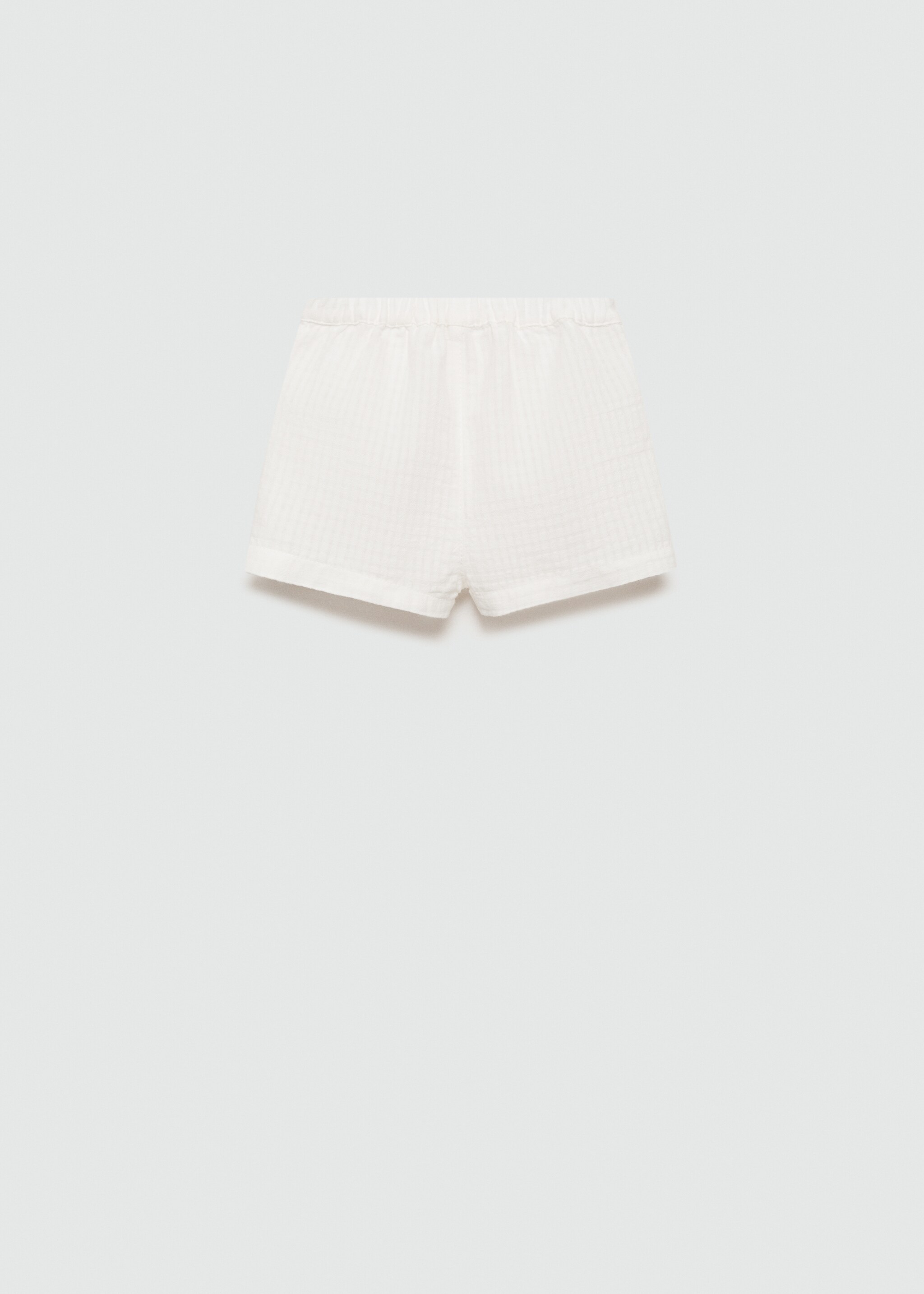Cotton shorts - Reverse of the article