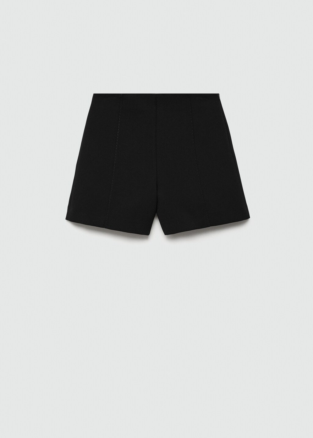 Mango black shorts best sale
