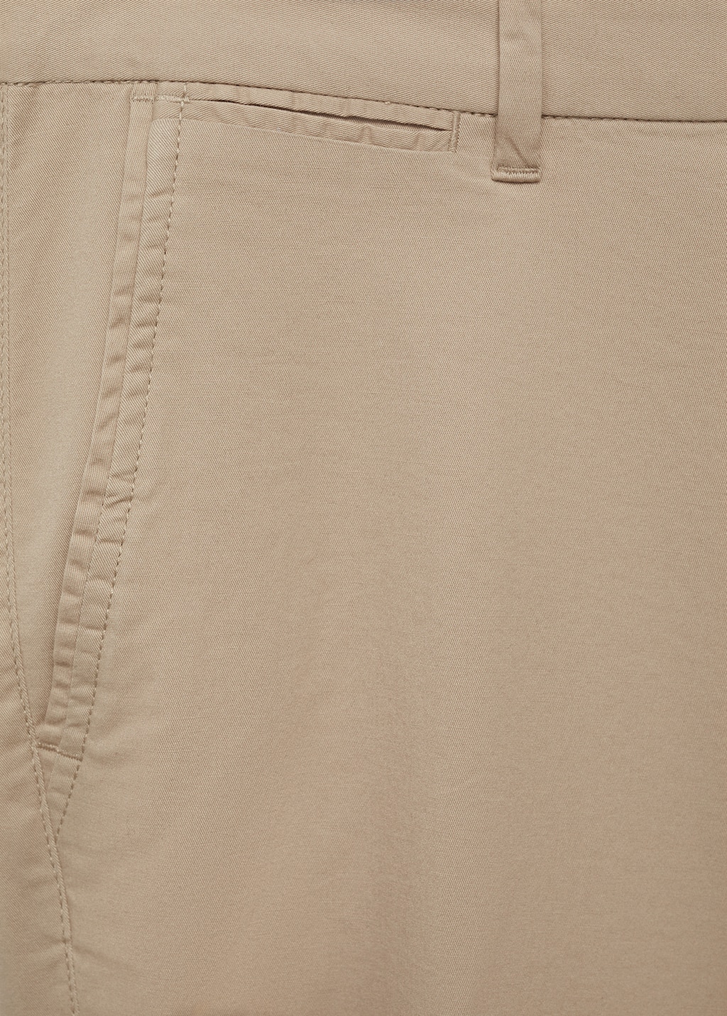 Slim-fit chino cotton bermuda shorts