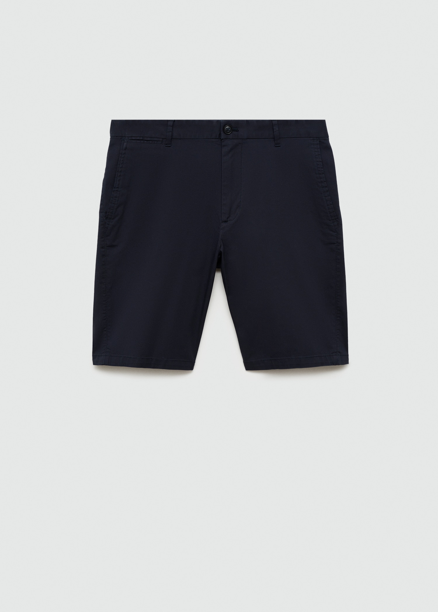 Katoenen chino slim-fit bermuda - Artikel zonder model