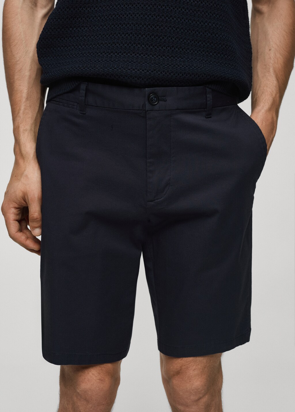 Bermudas slim fit hombre sale