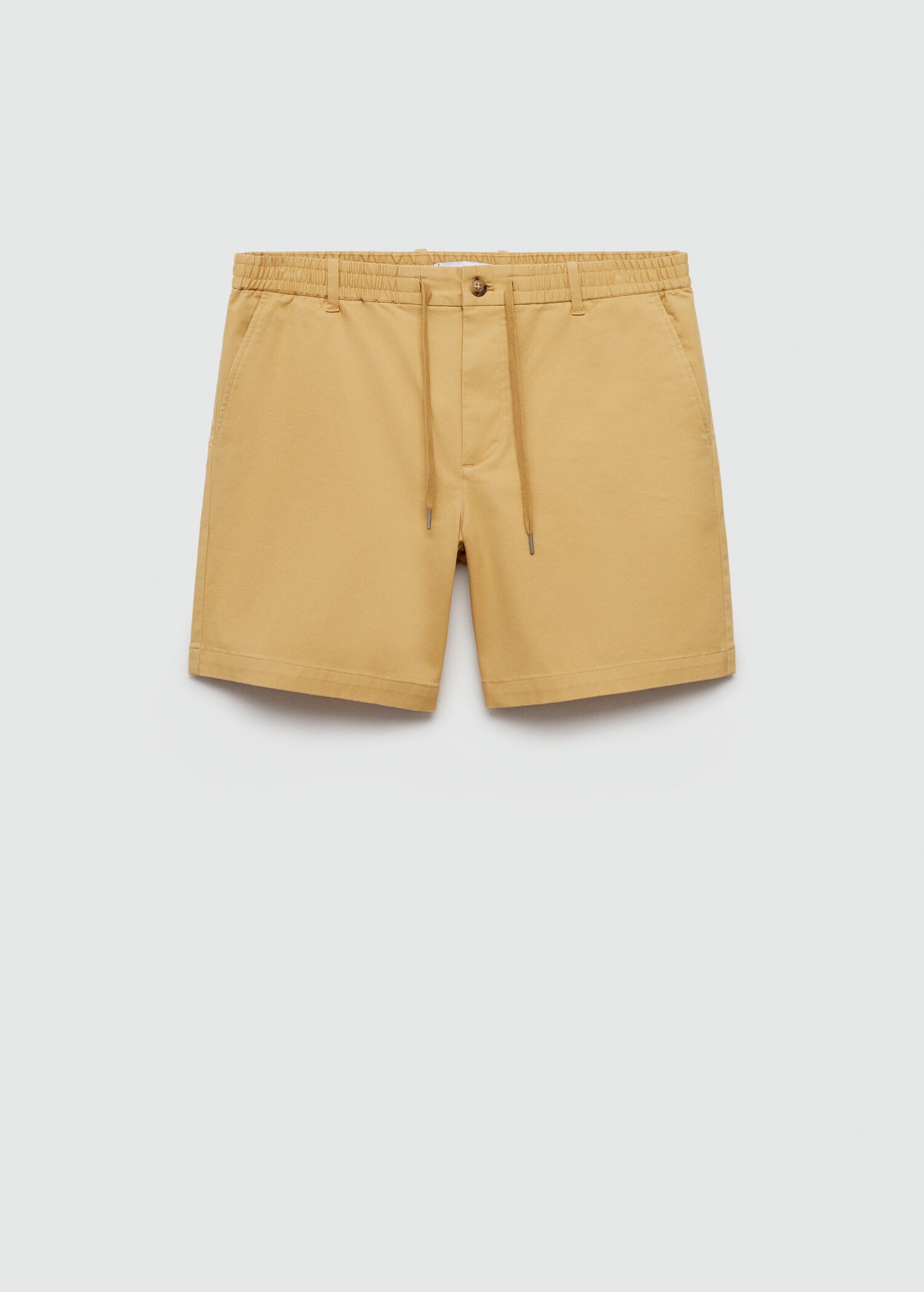 Cotton shorts with drawstring - Article without model