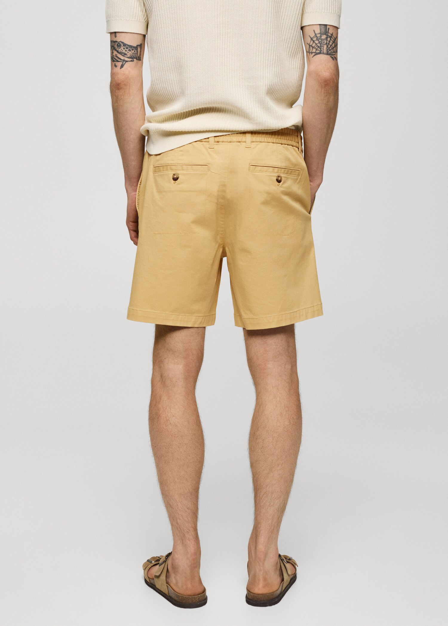Bermudas algodón cordón - Reverso del artículo