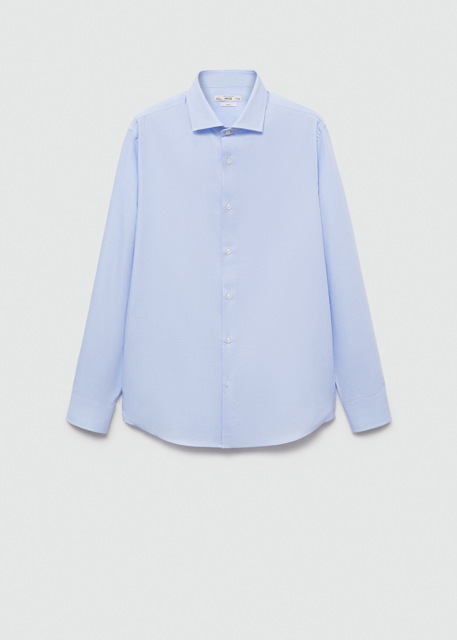 Chemise costume slim-fit twill micro-imprimé - Article sans modèle