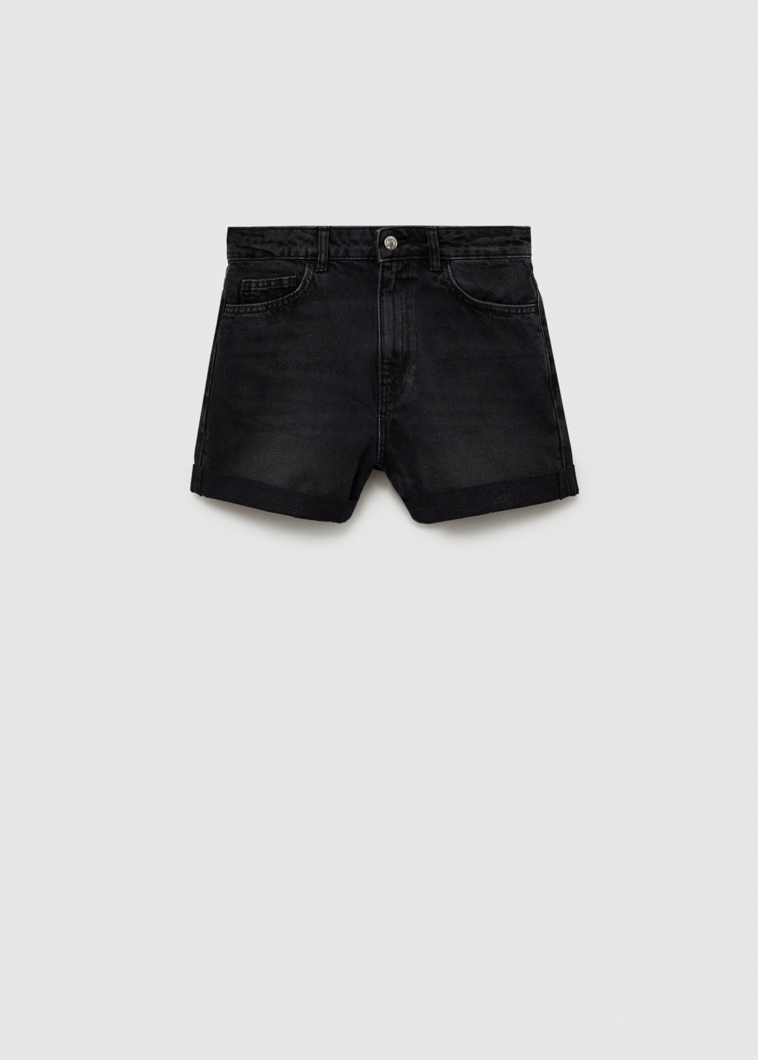 Short jean mom-fit - Article sans modèle