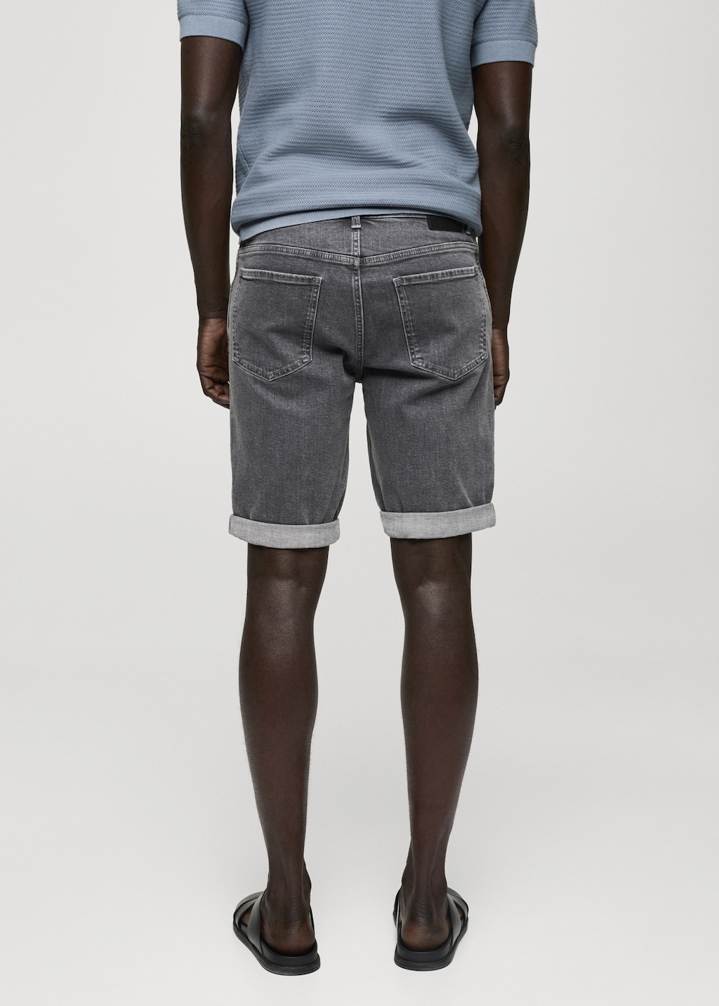 【U LAN】Side Round Pile Bermuda Pants wee1066664_cblackdark_v003.jpg