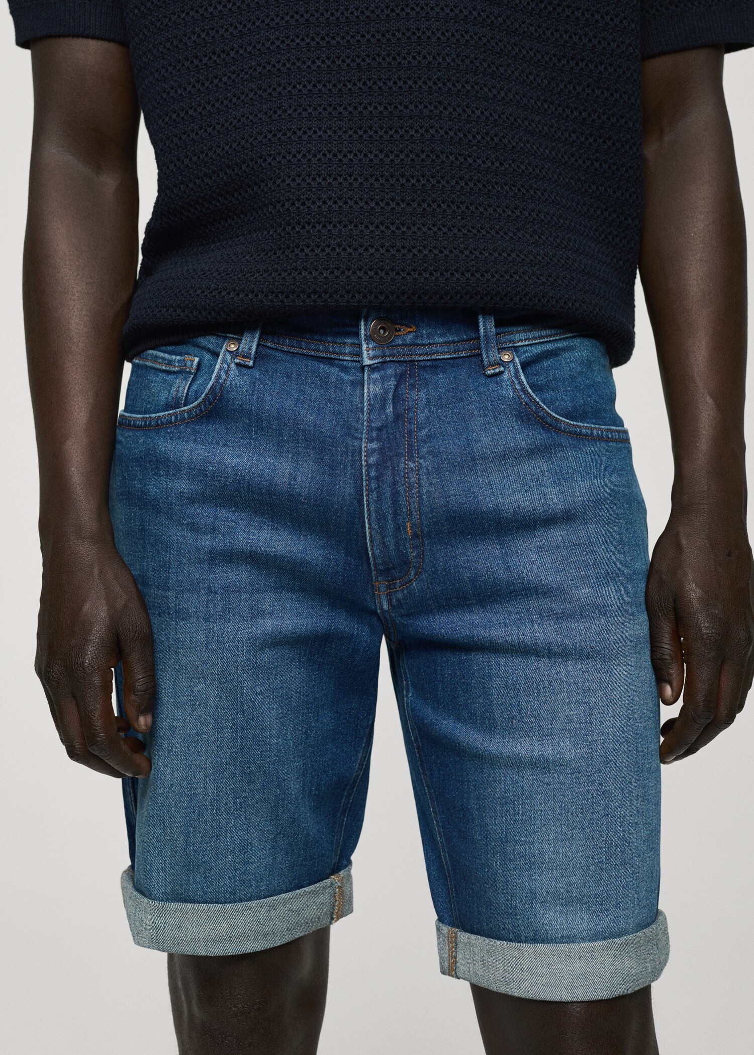 Jeansbermudas slim fit - Detaljer om artikeln 1