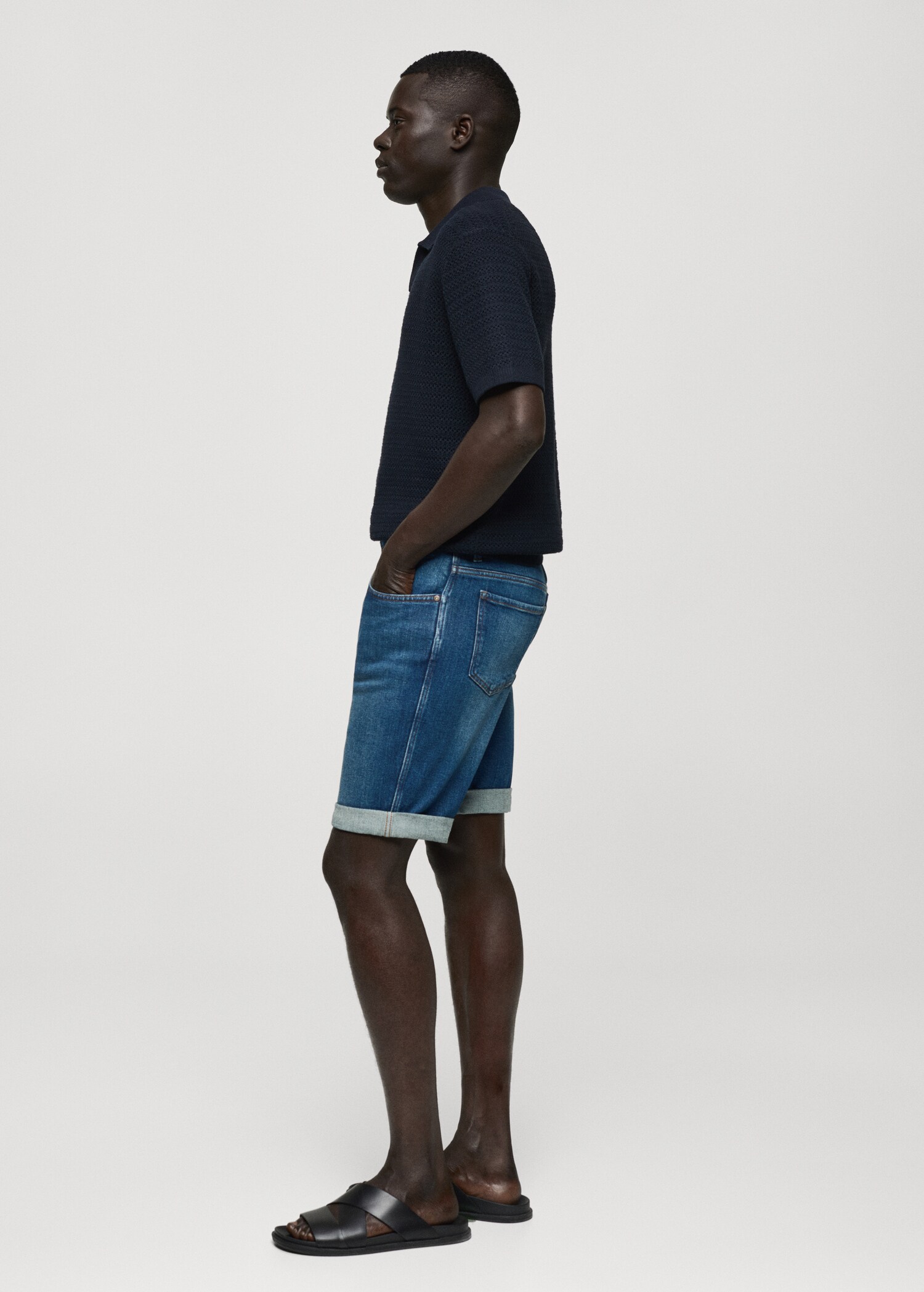 Jeansbermudas slim fit - Detaljer om artikeln 2