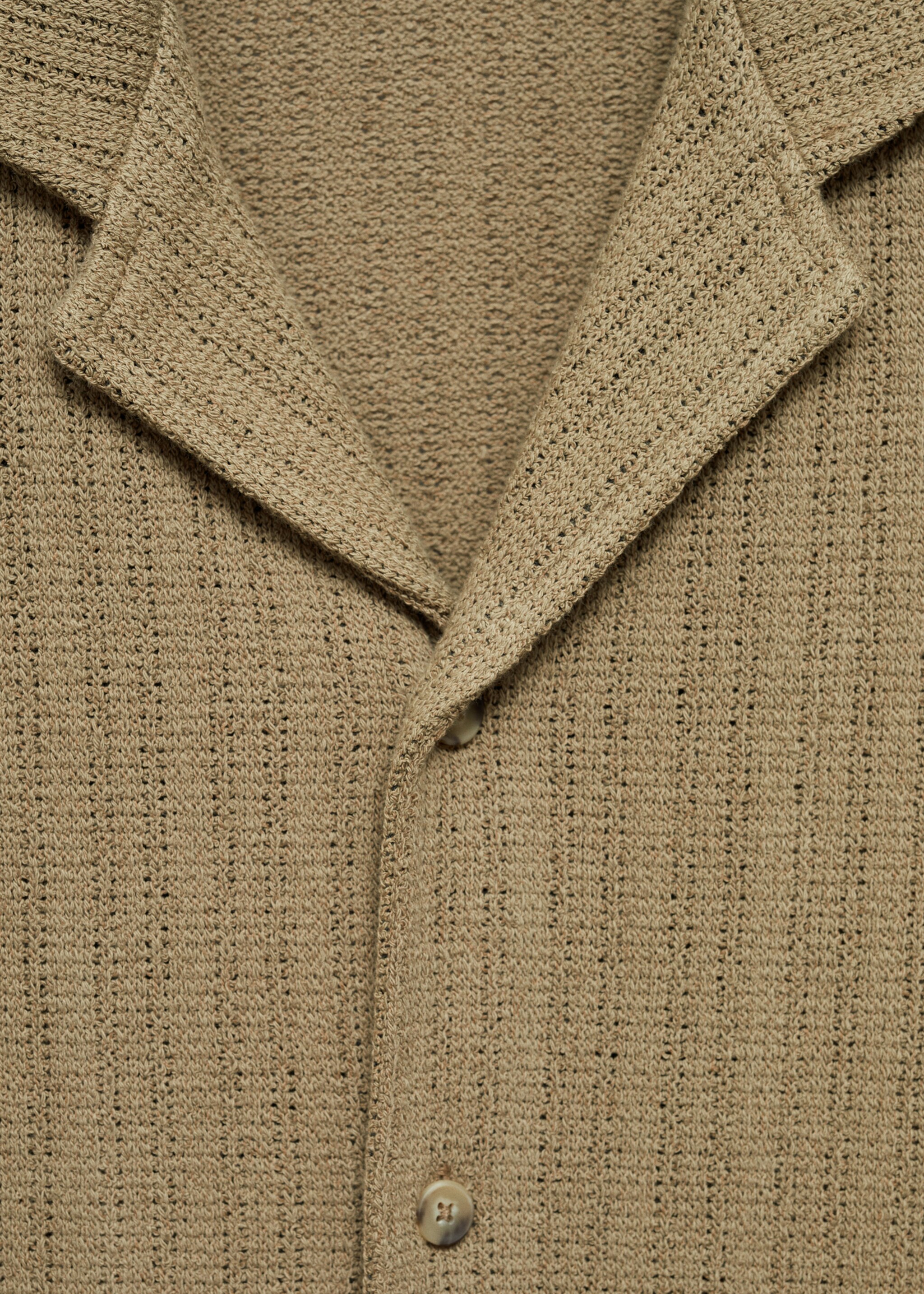 Regular-fit knitted shirt - Details of the article 8