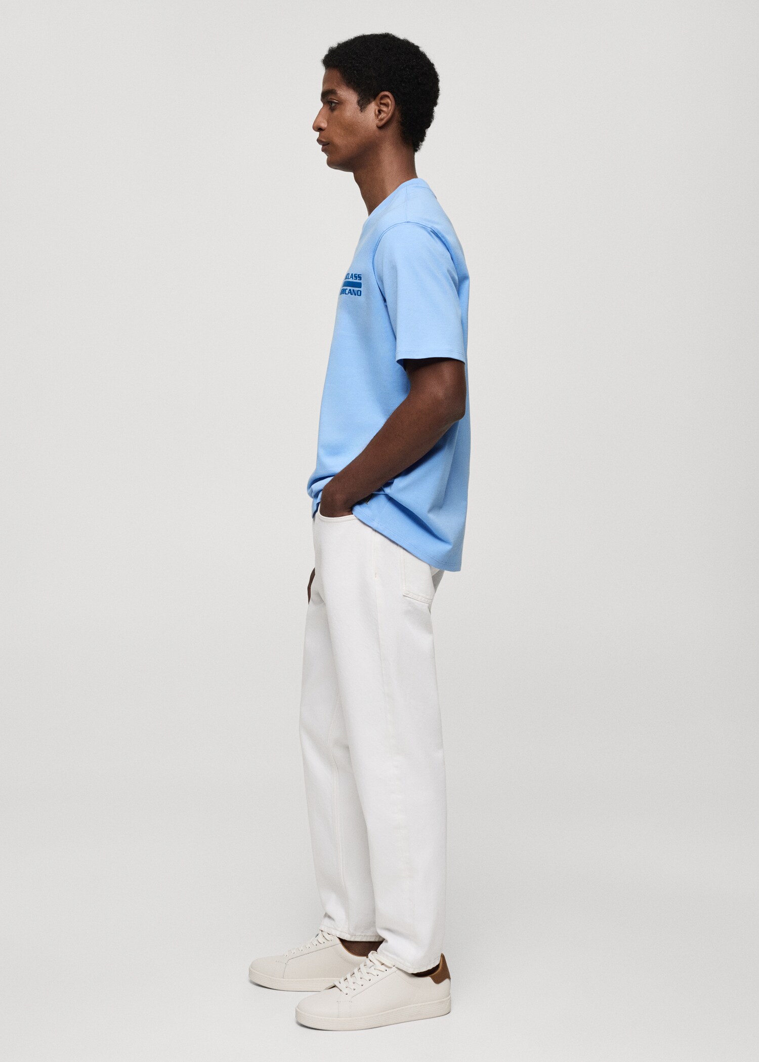100% cotton printed t-shirt - Details of the article 2