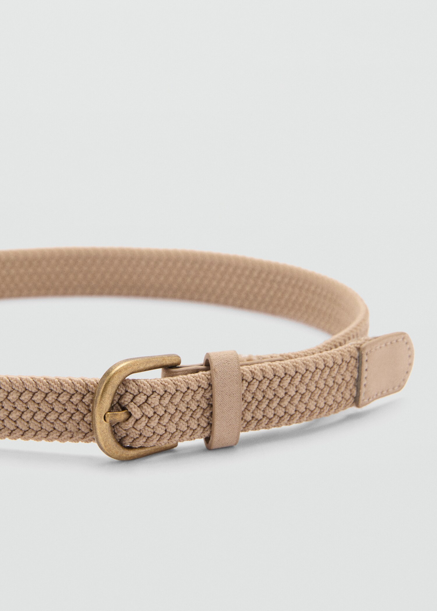 Ceinture tressée - Plan moyen