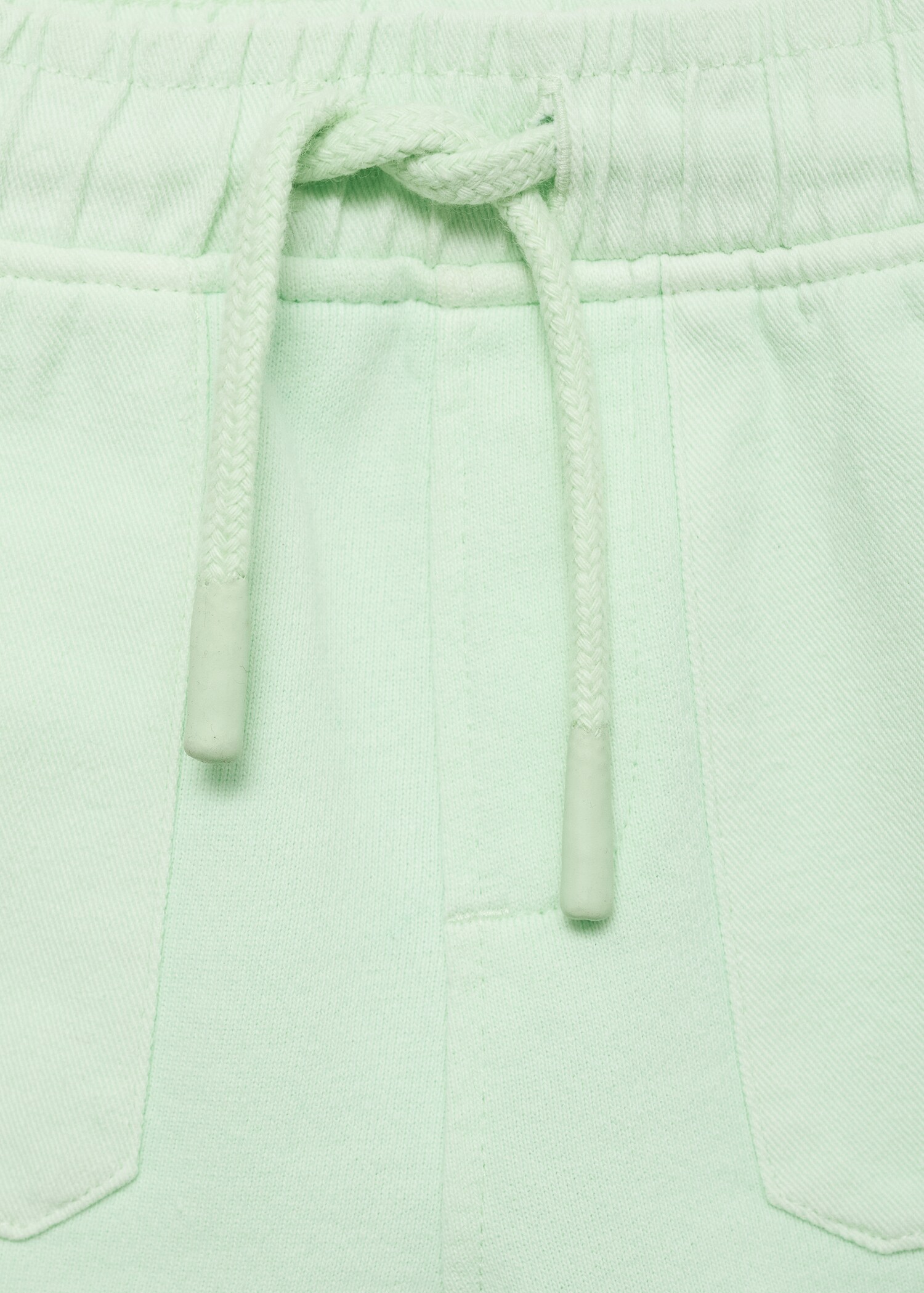 Elastic waist cotton Bermuda shorts - Details of the article 8