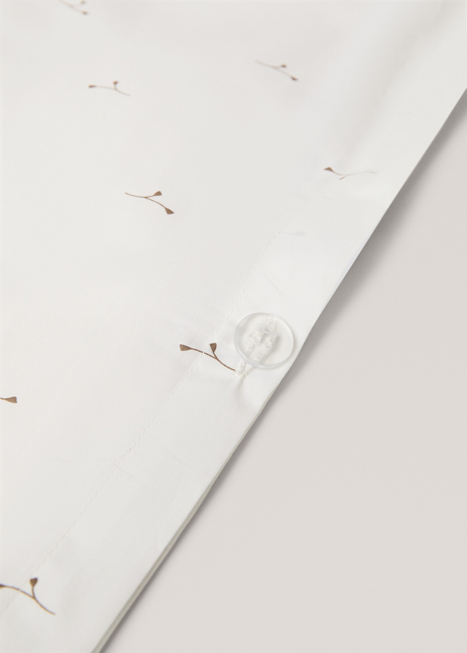 Floral-print duvet cover for queen bed - Details of the article 2