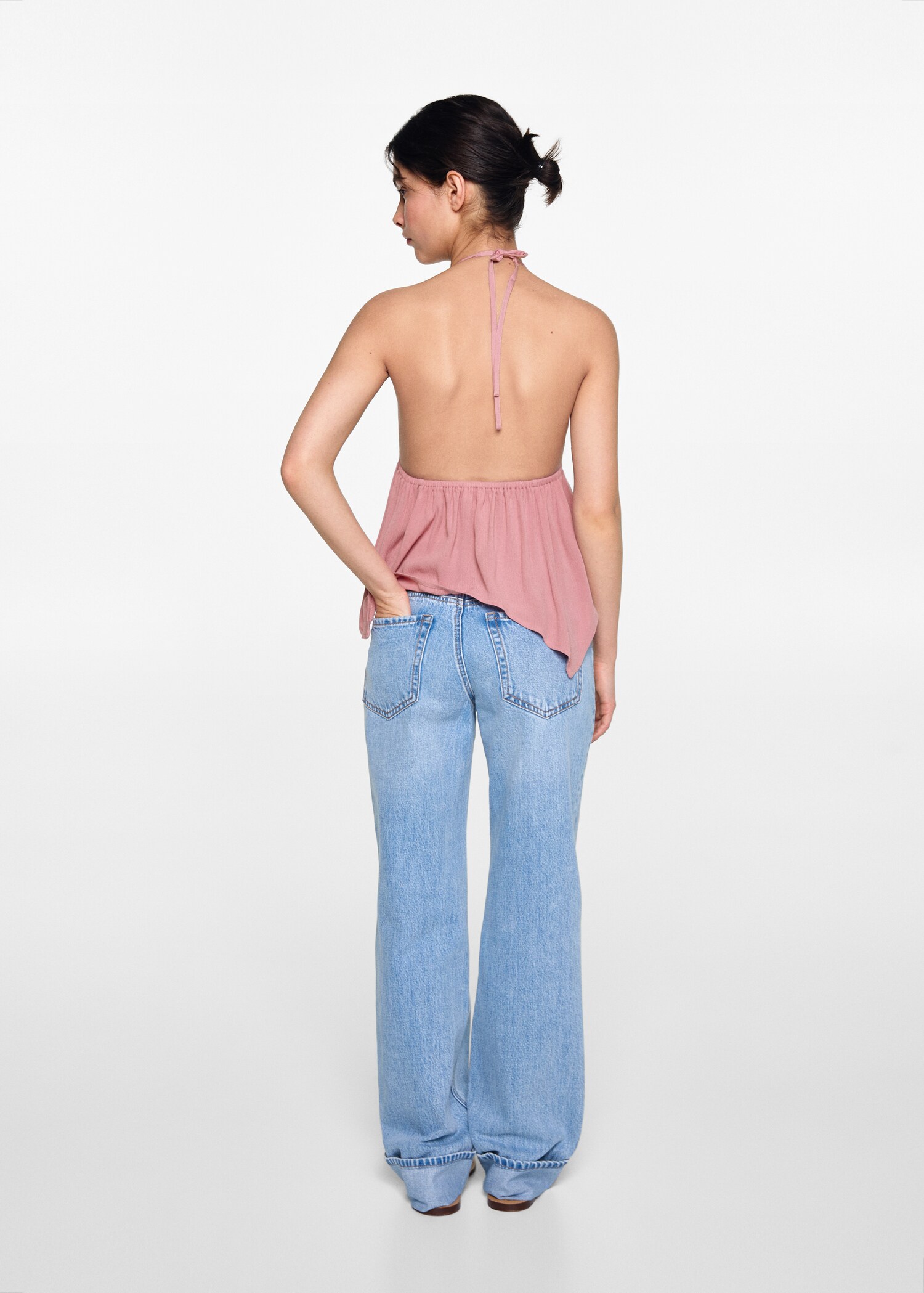 Bow strap top - Reverse of the article