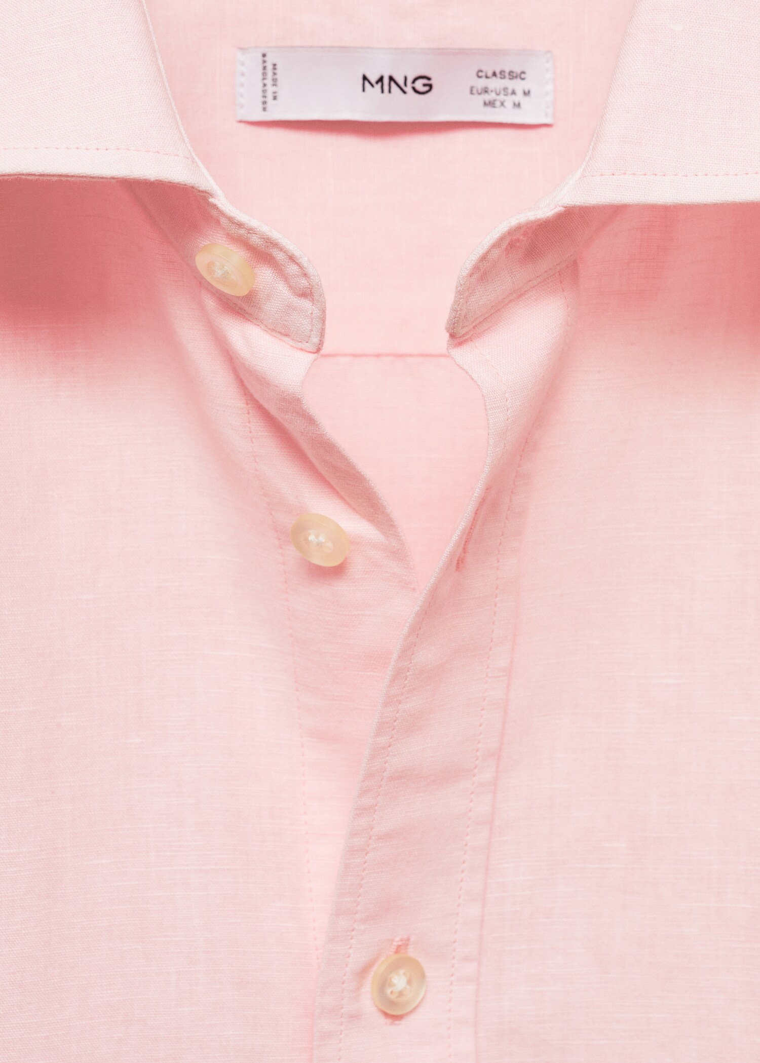 Camisa classic fit lino - Detalle del artículo 8