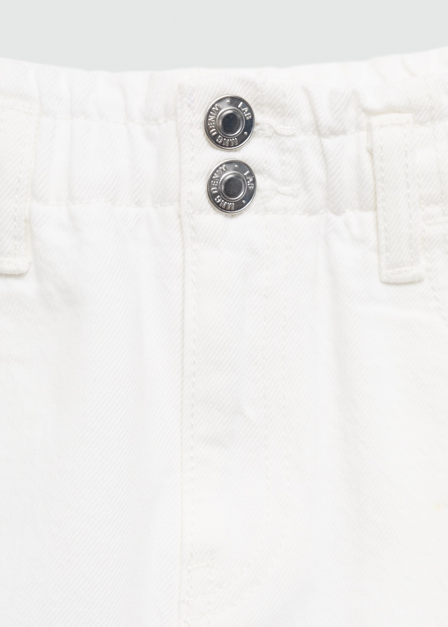 Paperbag denim skirt - Details of the article 8