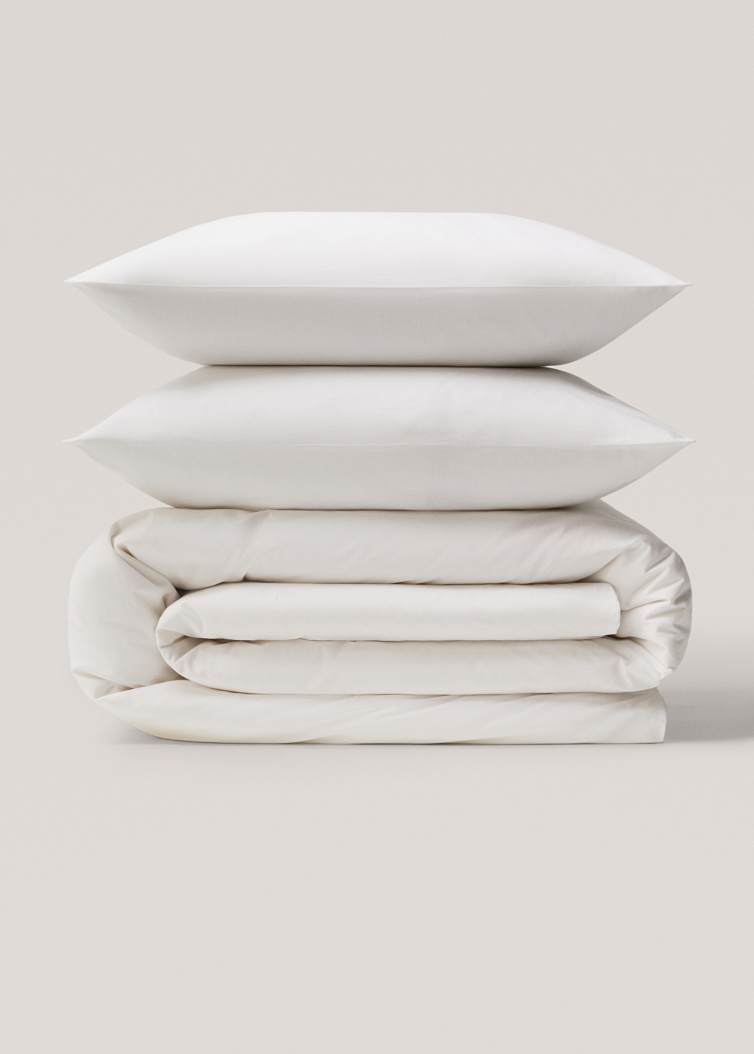 Cotton percale duvet cover for 135cm bed - Article without model