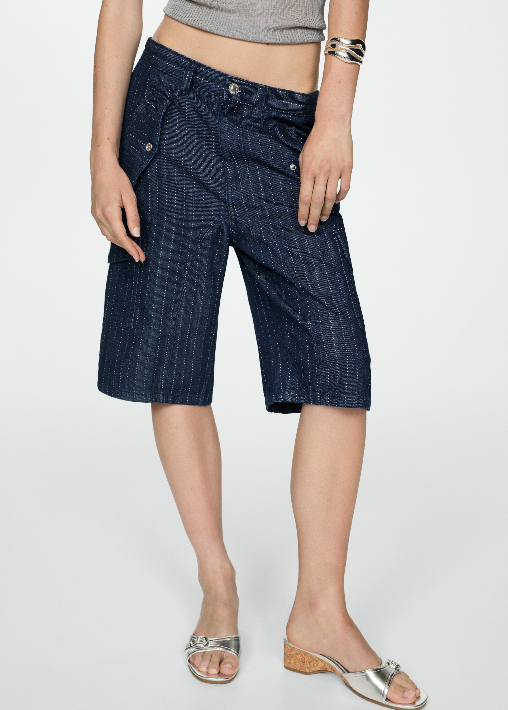 Bermuda Shorts Denim Cargo Shorts Womens Levi's® Women's Baggy