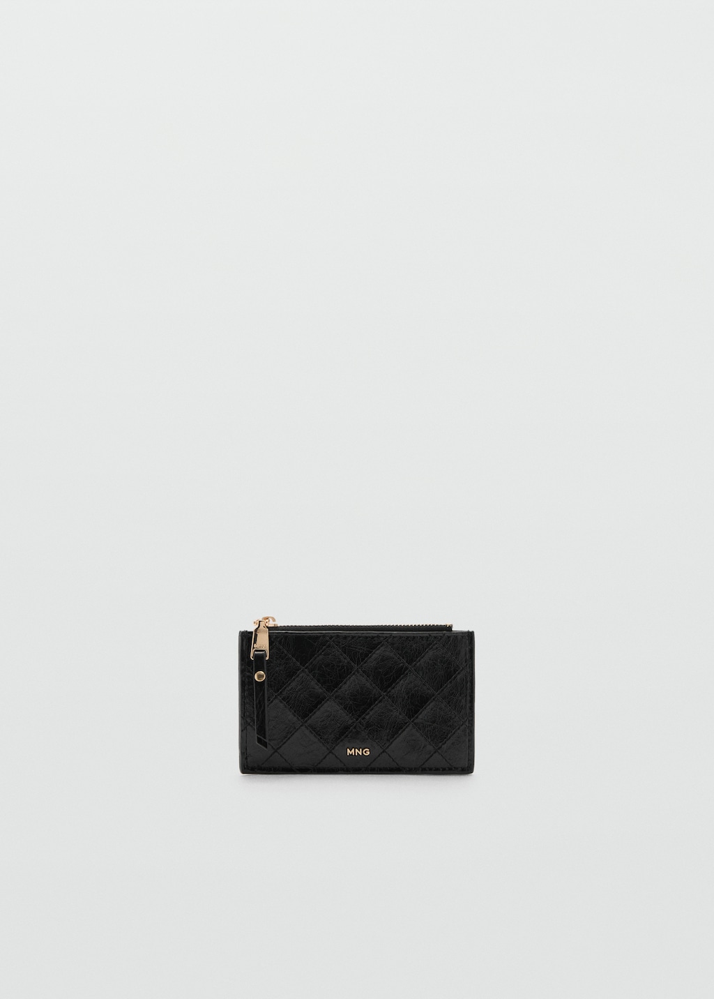 Card holder with decorative stitching Women MANGO Canada