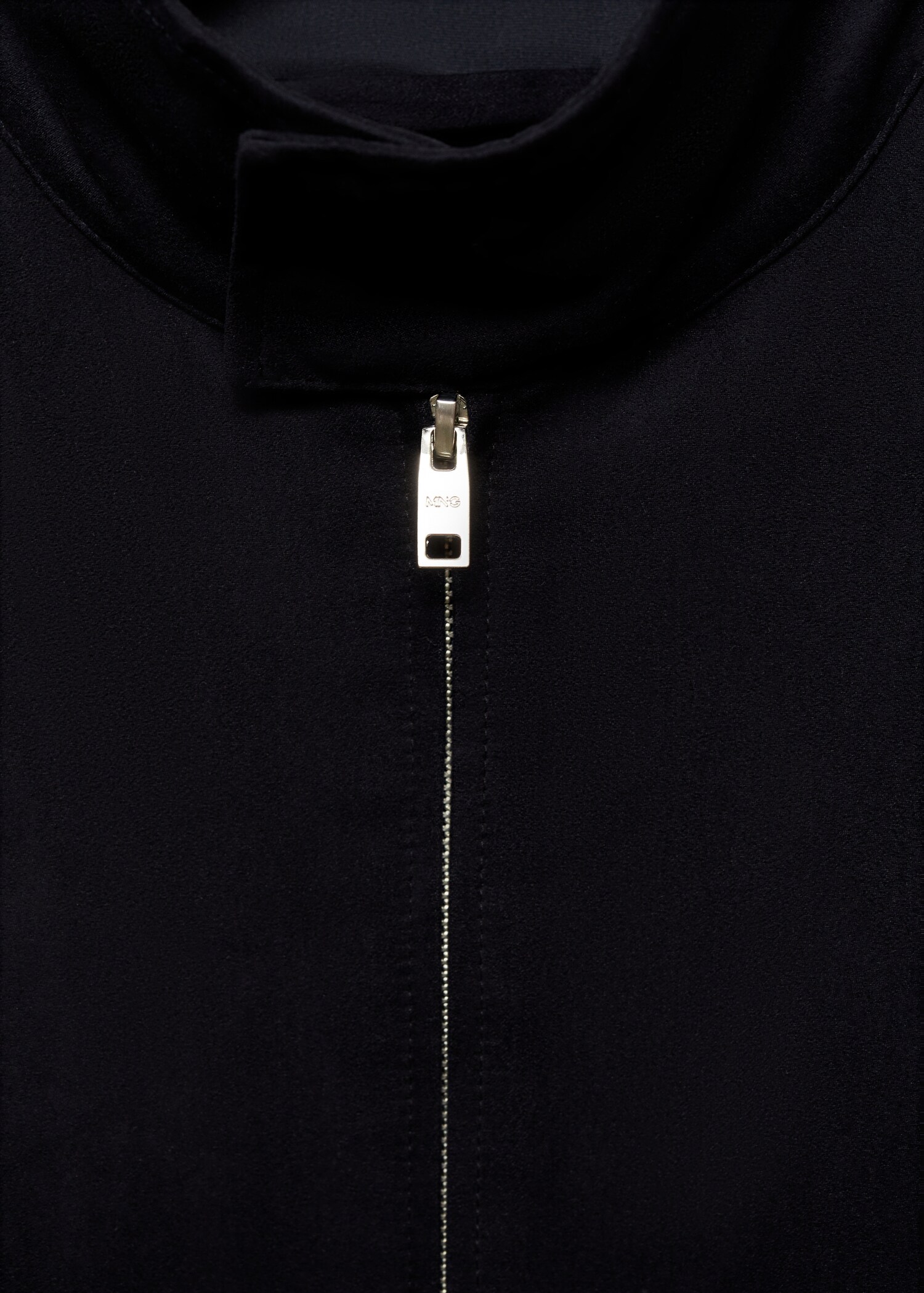 Blouson imitation daim fermeture Éclair - Détail de l'article 8