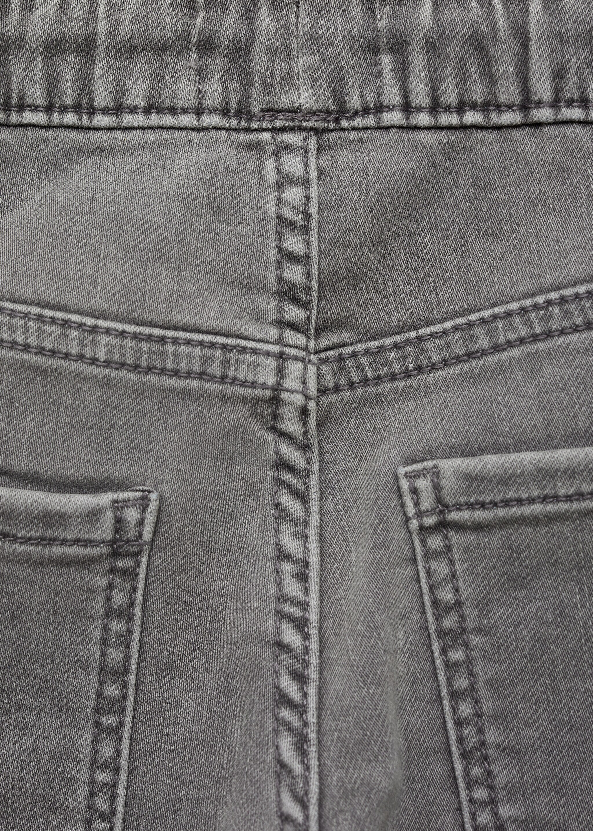 Drawstring waist jeans - Details of the article 0