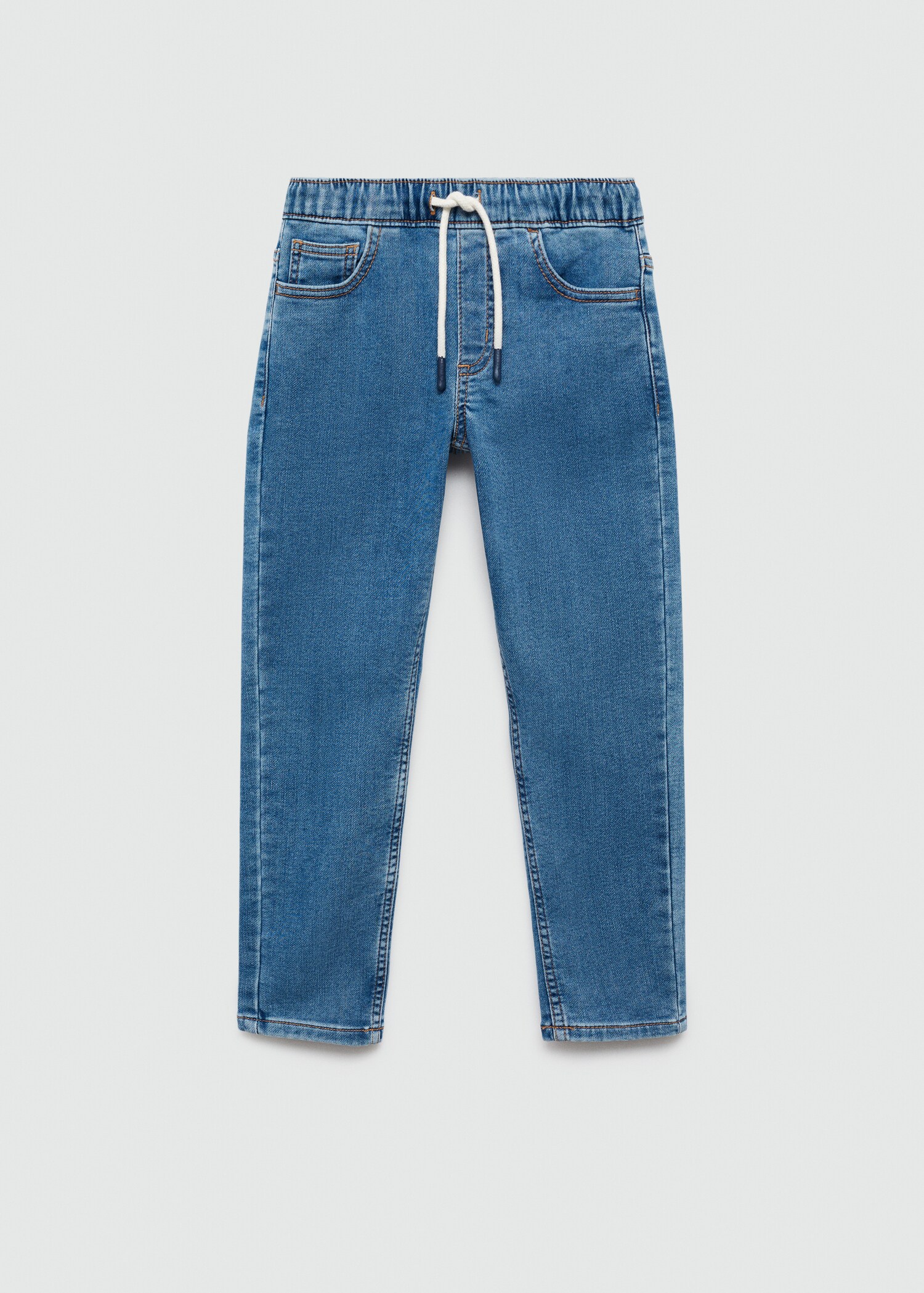 Drawstring waist jeans - Article without model