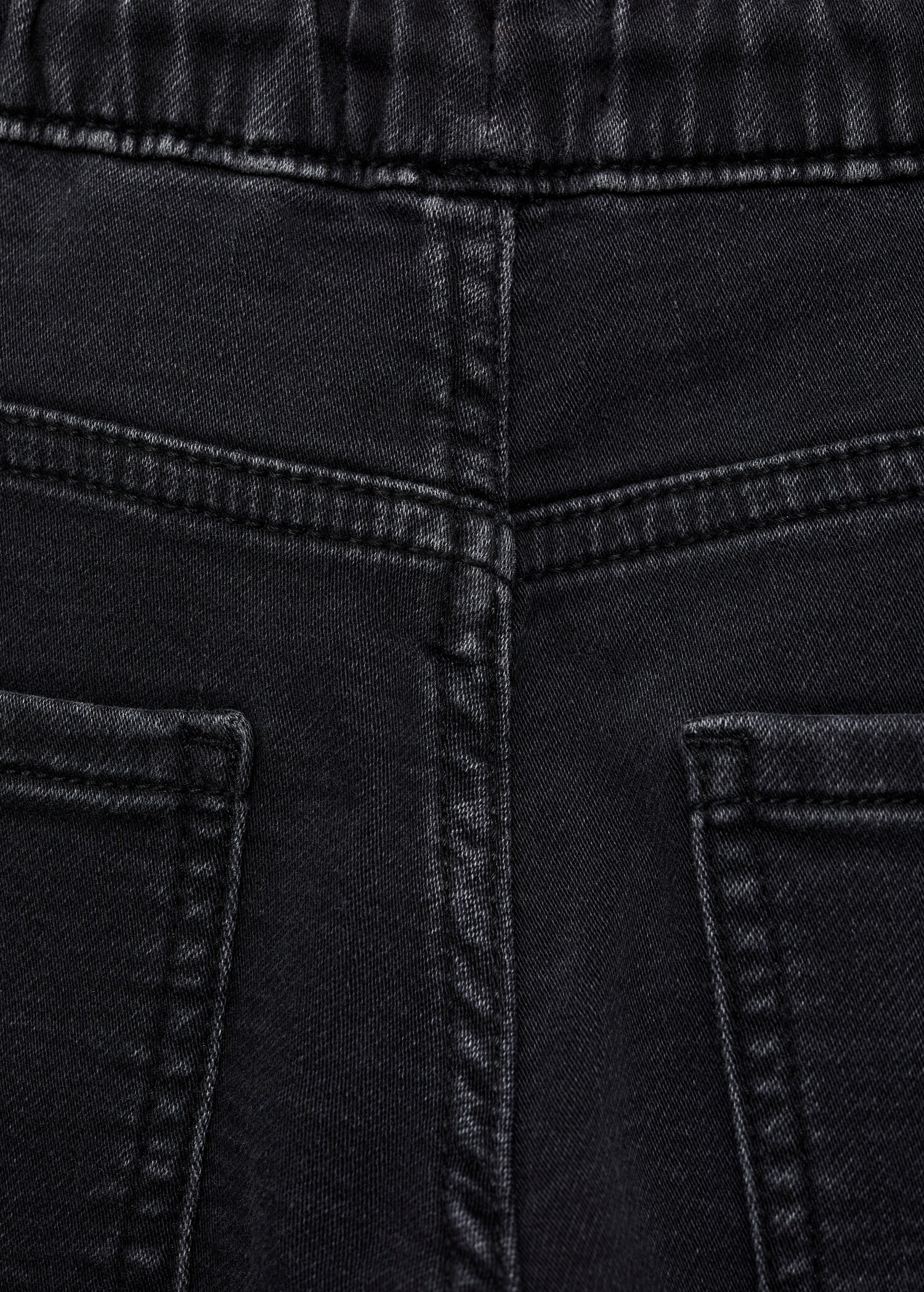 Drawstring waist jeans - Details of the article 0