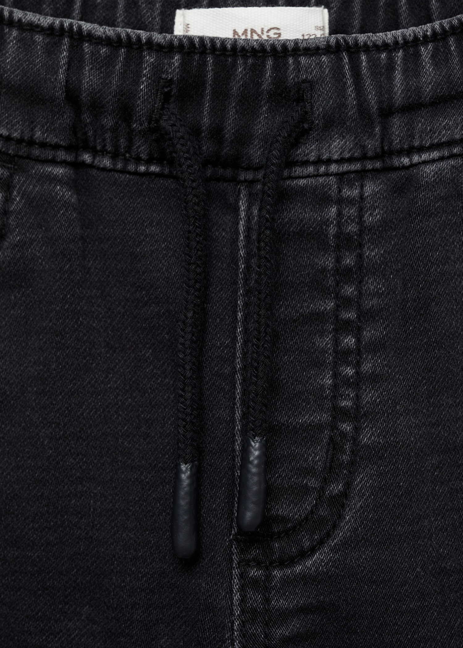 Drawstring waist jeans - Details of the article 8