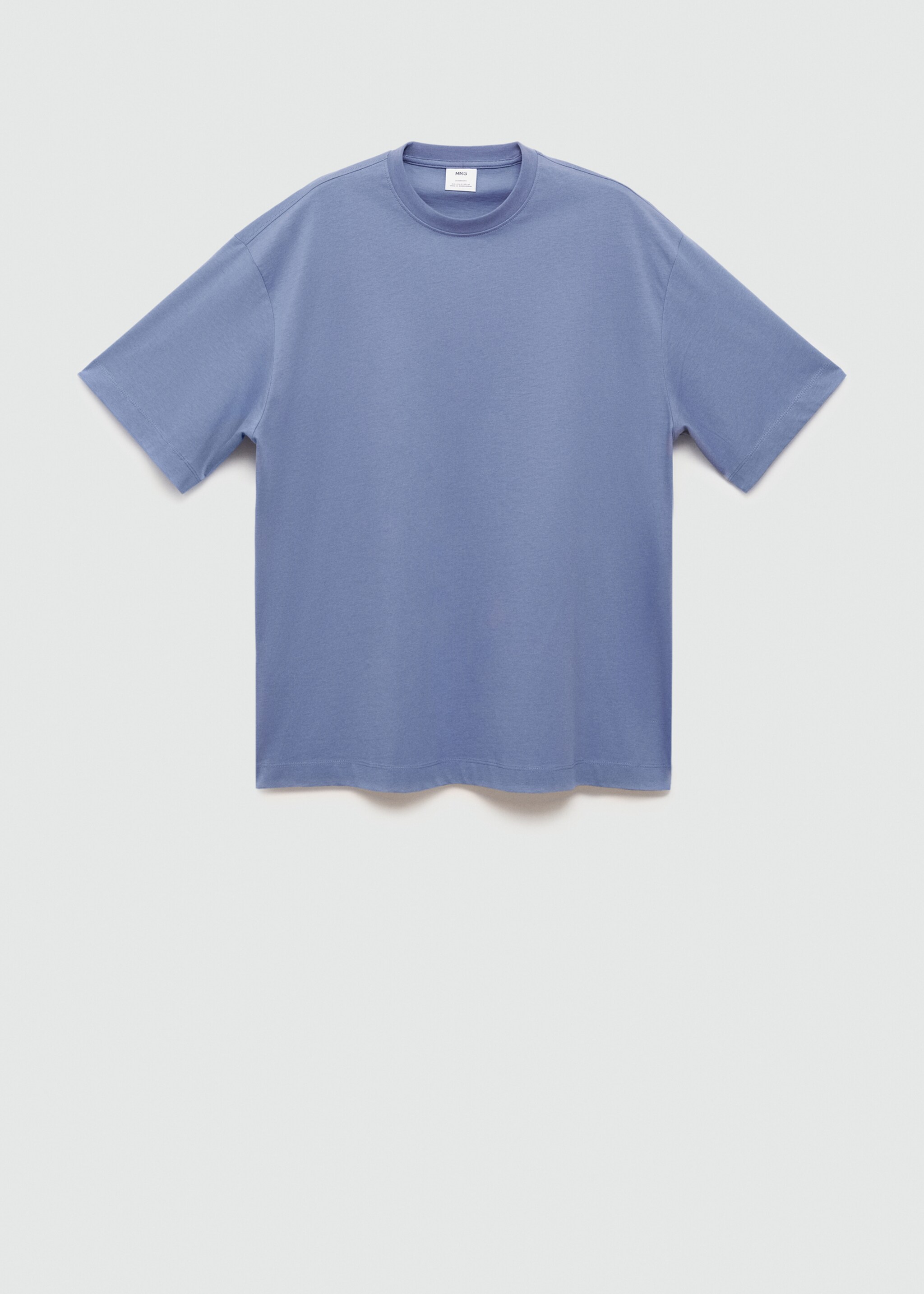 100% cotton oversized t-shirt - Article without model