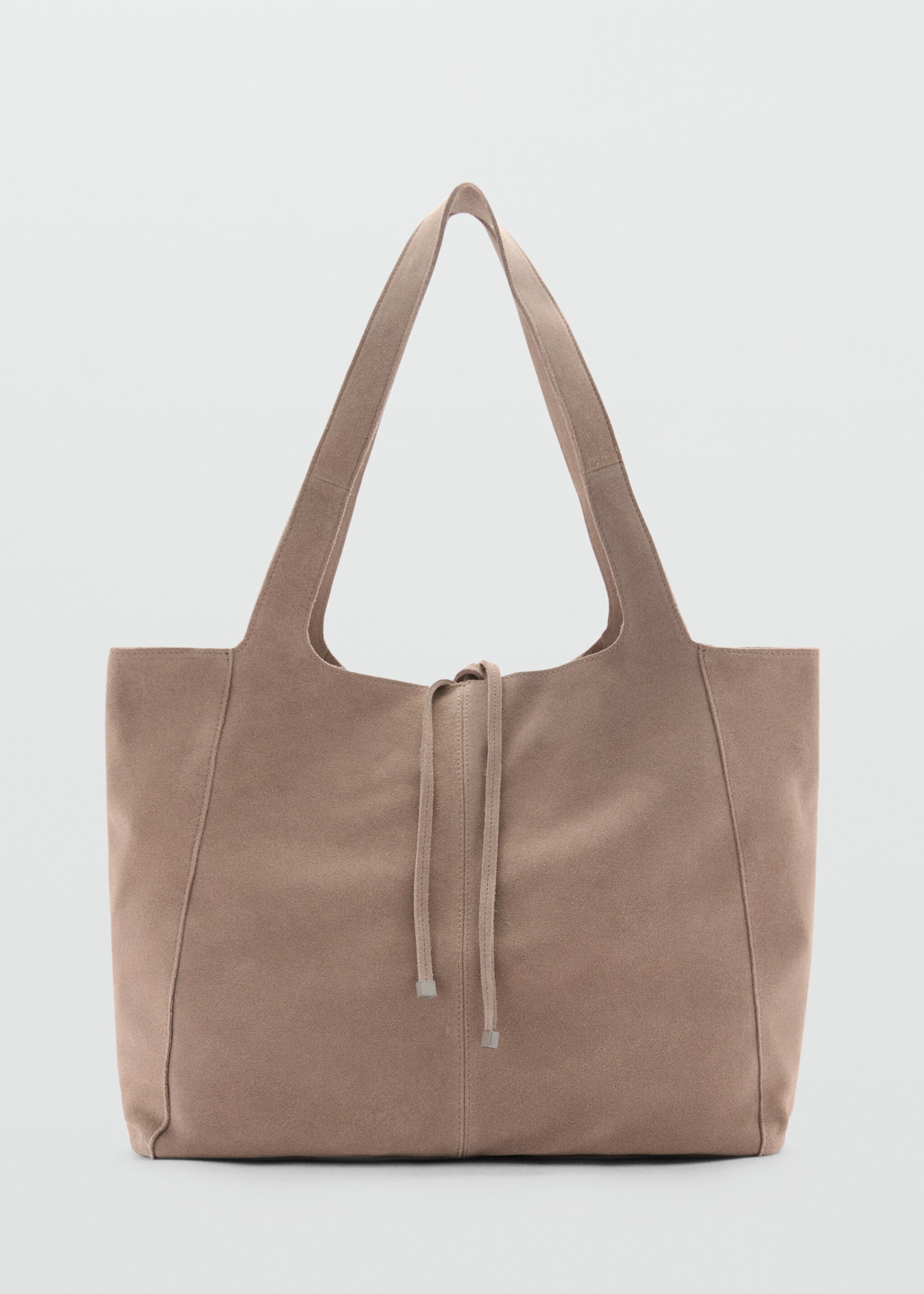 Leather shopper bag - Article without model