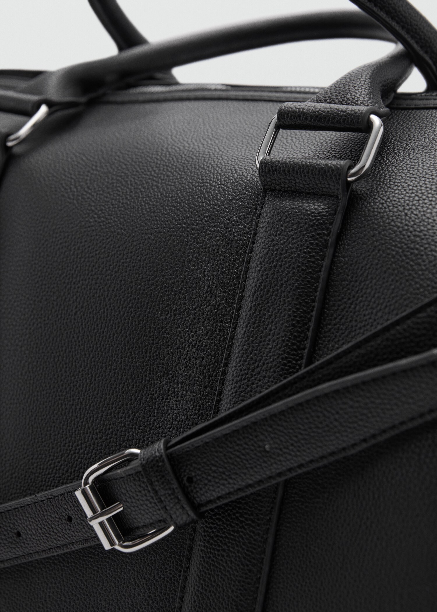 Patent leather-effect bowling bag - Details of the article 3