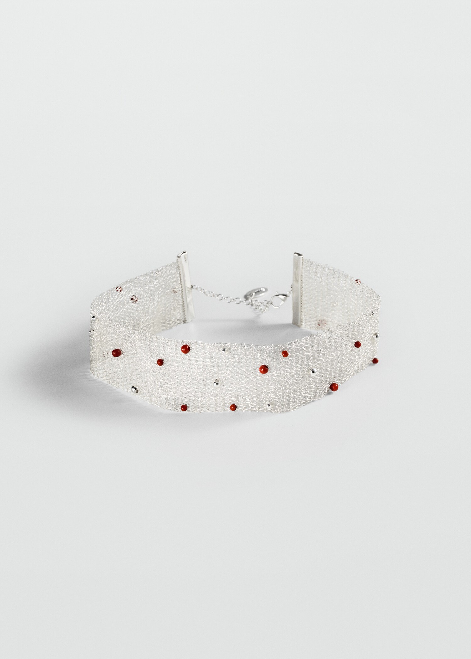 Choker with mesh beads - Article without model