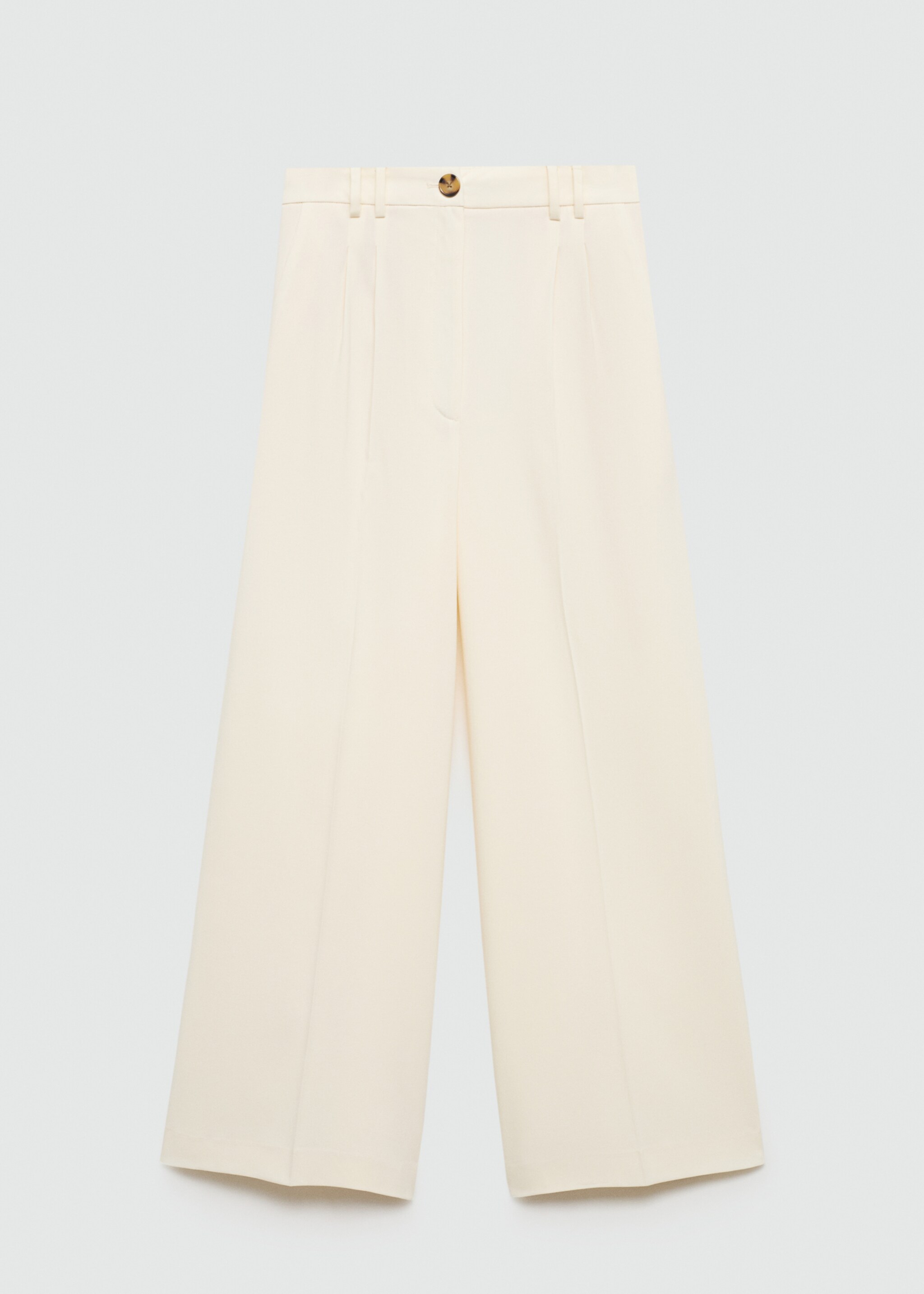Pleated culottes trousers - Article without model