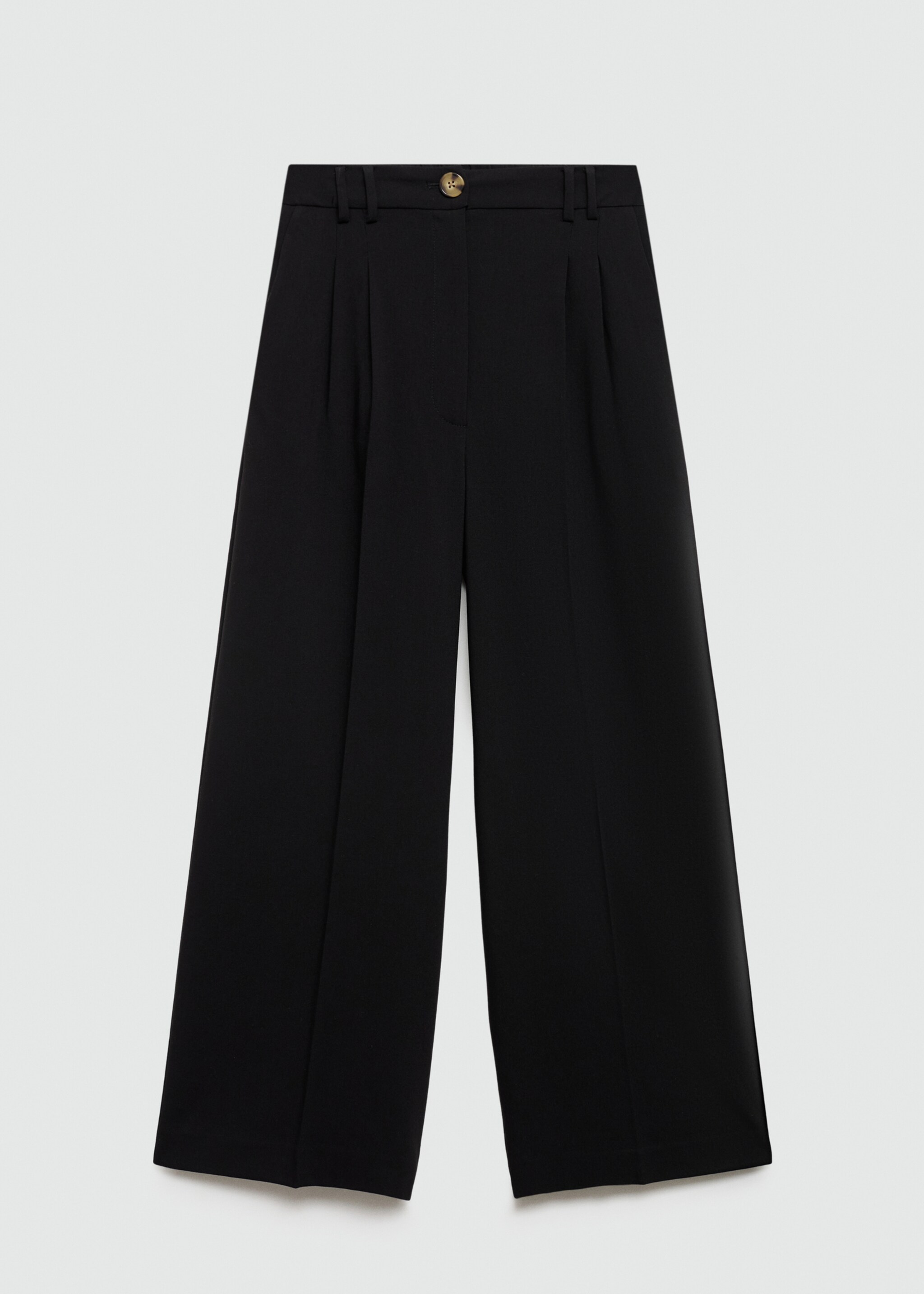 Pleated culottes trousers - Article without model