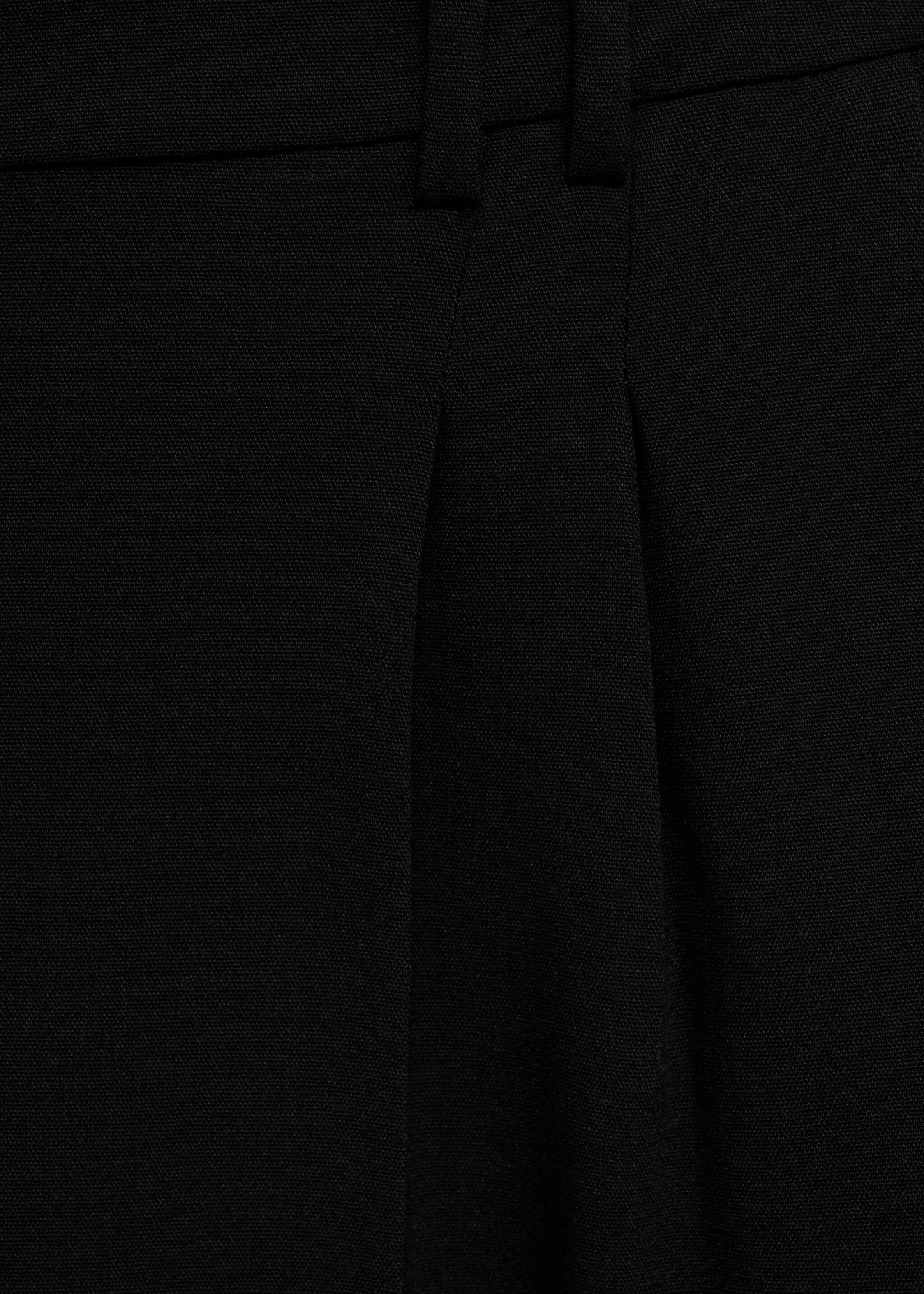 Pleated culottes trousers - Details of the article 8