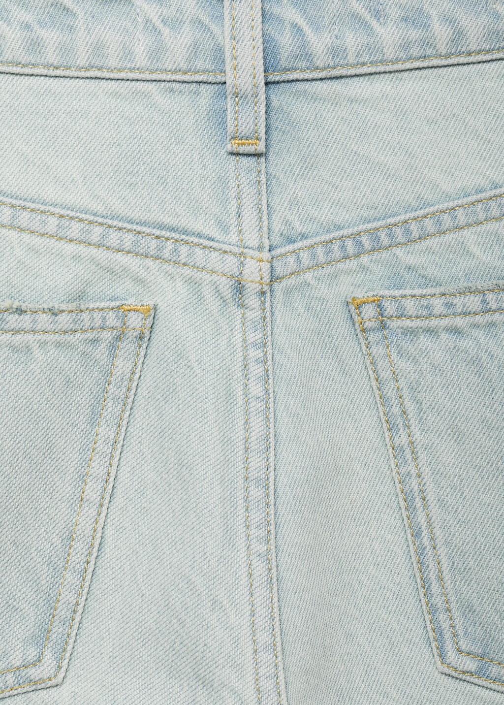 [Burmula] / ☆ MAXI DENIM PANTS / IVORY Oversize low-rise trousers, ivory | Sportmax