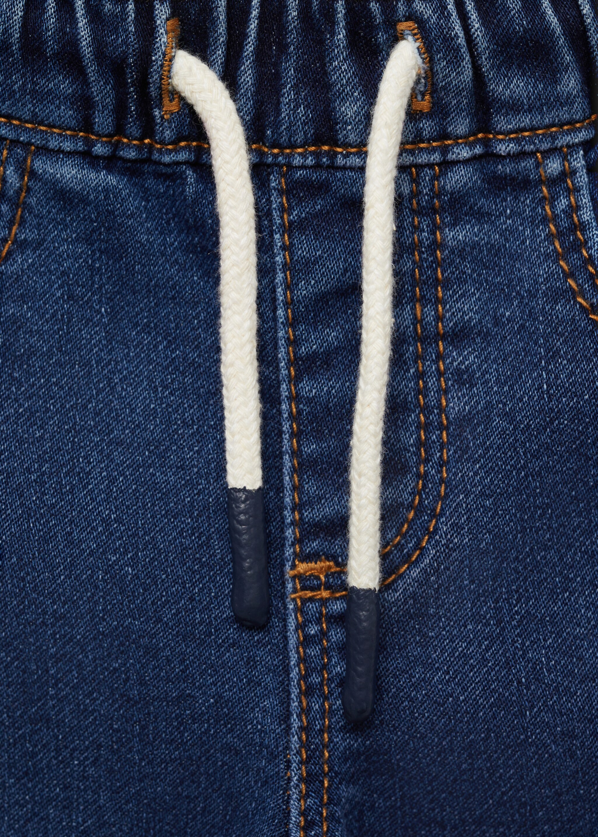 Drawstring waist jeans - Details of the article 8