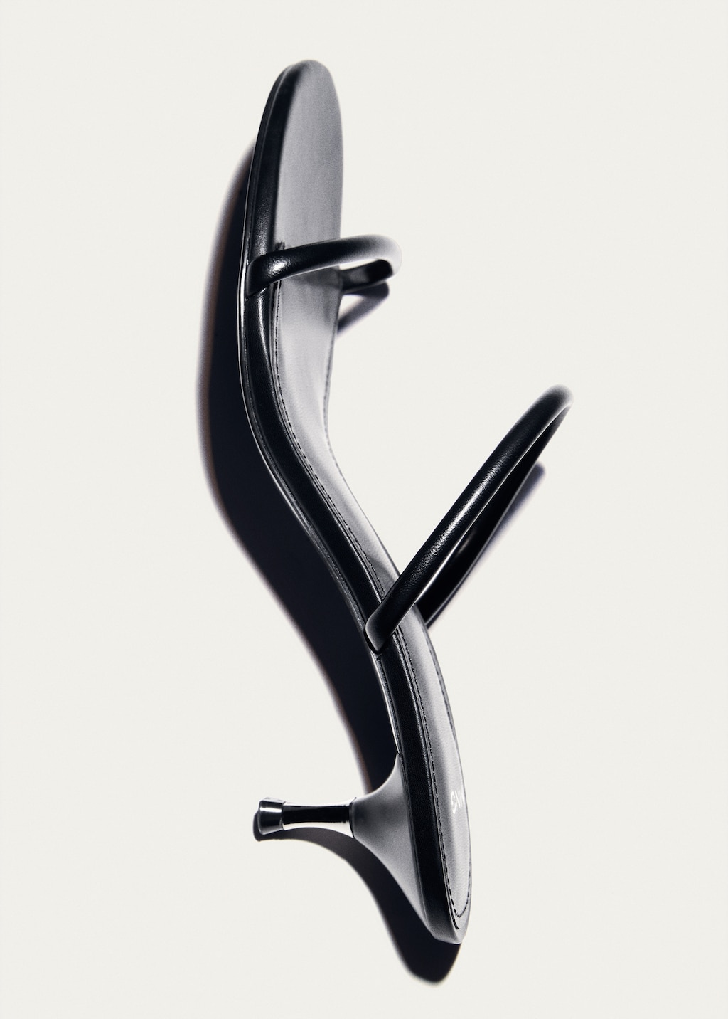 Mango black strappy sandals sale