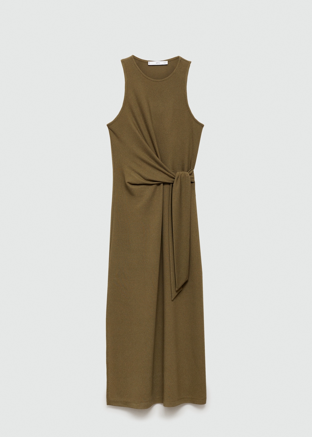 Mango bow knitted dress hot sale