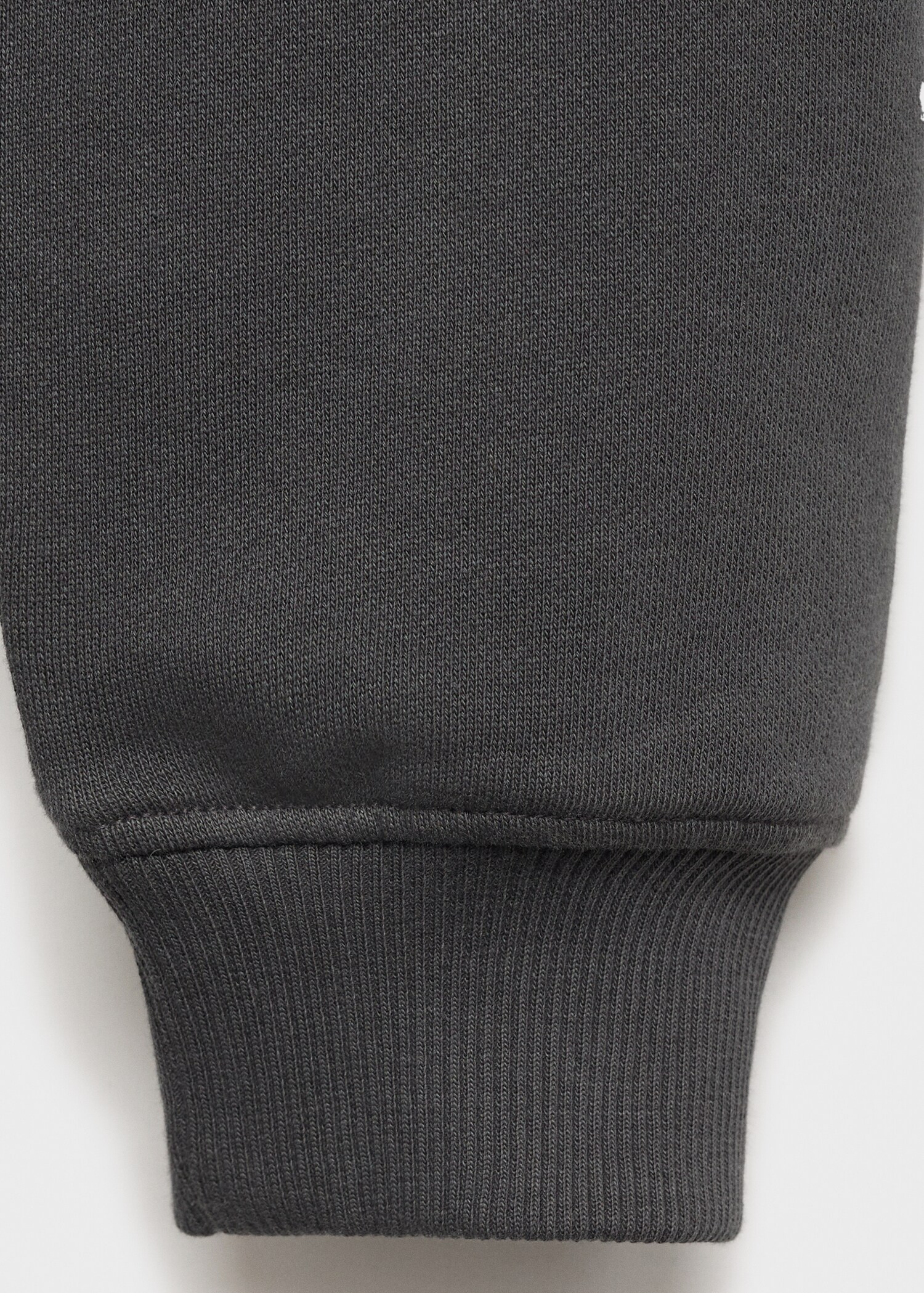 Embroidered detail cotton sweatshirt - Details of the article 0