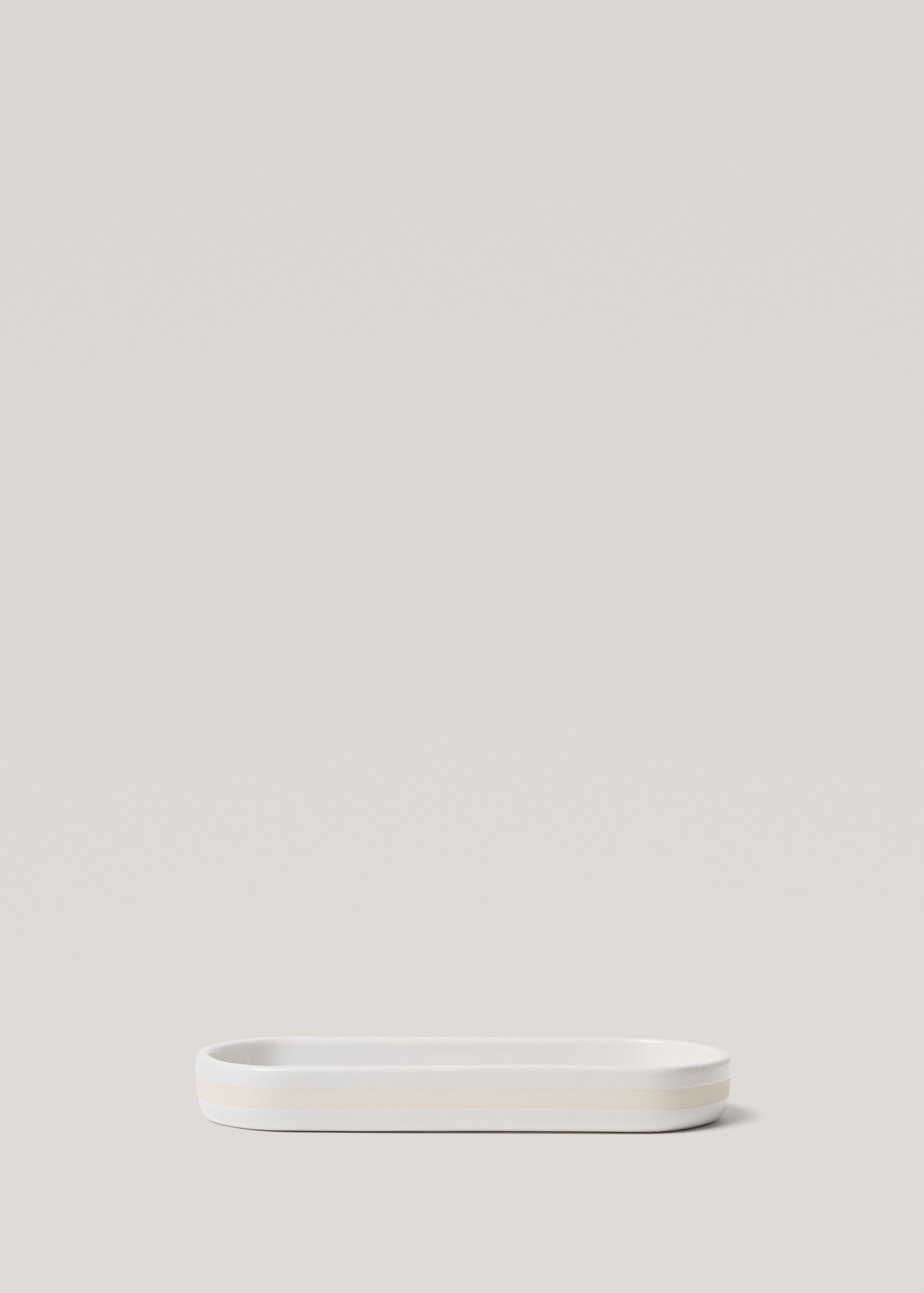 Stoneware bathroom tray - Article without model