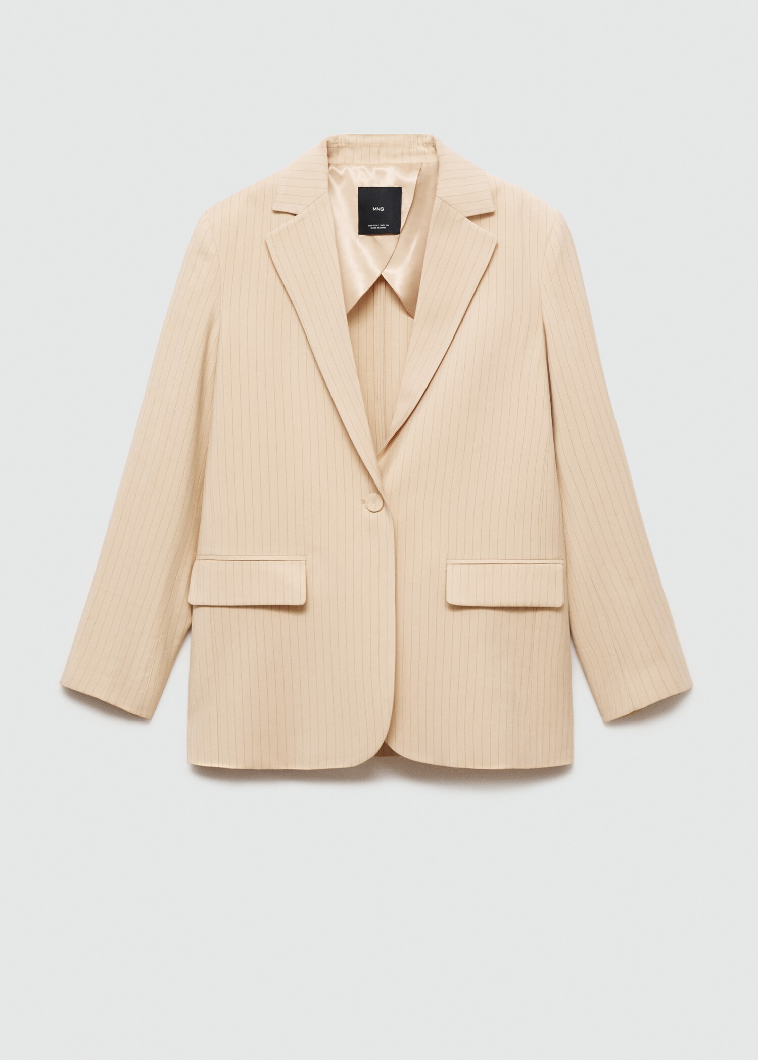 Pinstripe suit jacket - Article without model