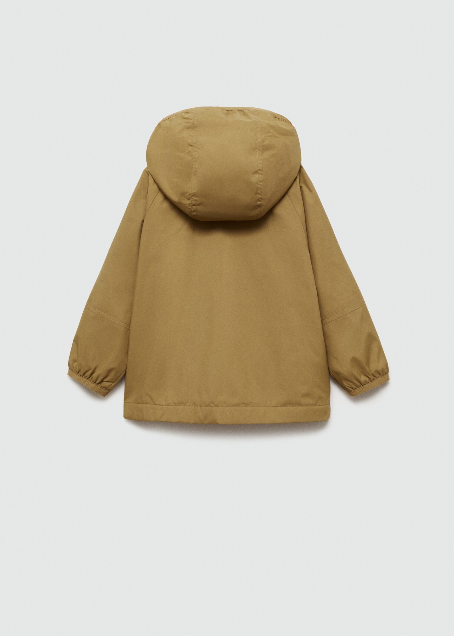 Hooded coat - Reverse of the article