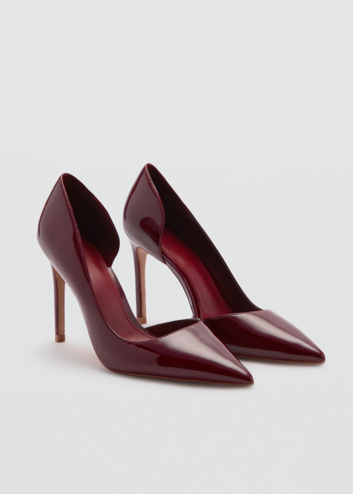 Asymmetrical heeled shoes - Medium plane