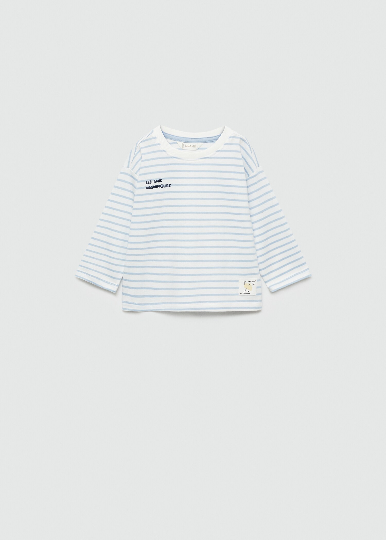 T-shirt manches longues imprimé - Article sans modèle