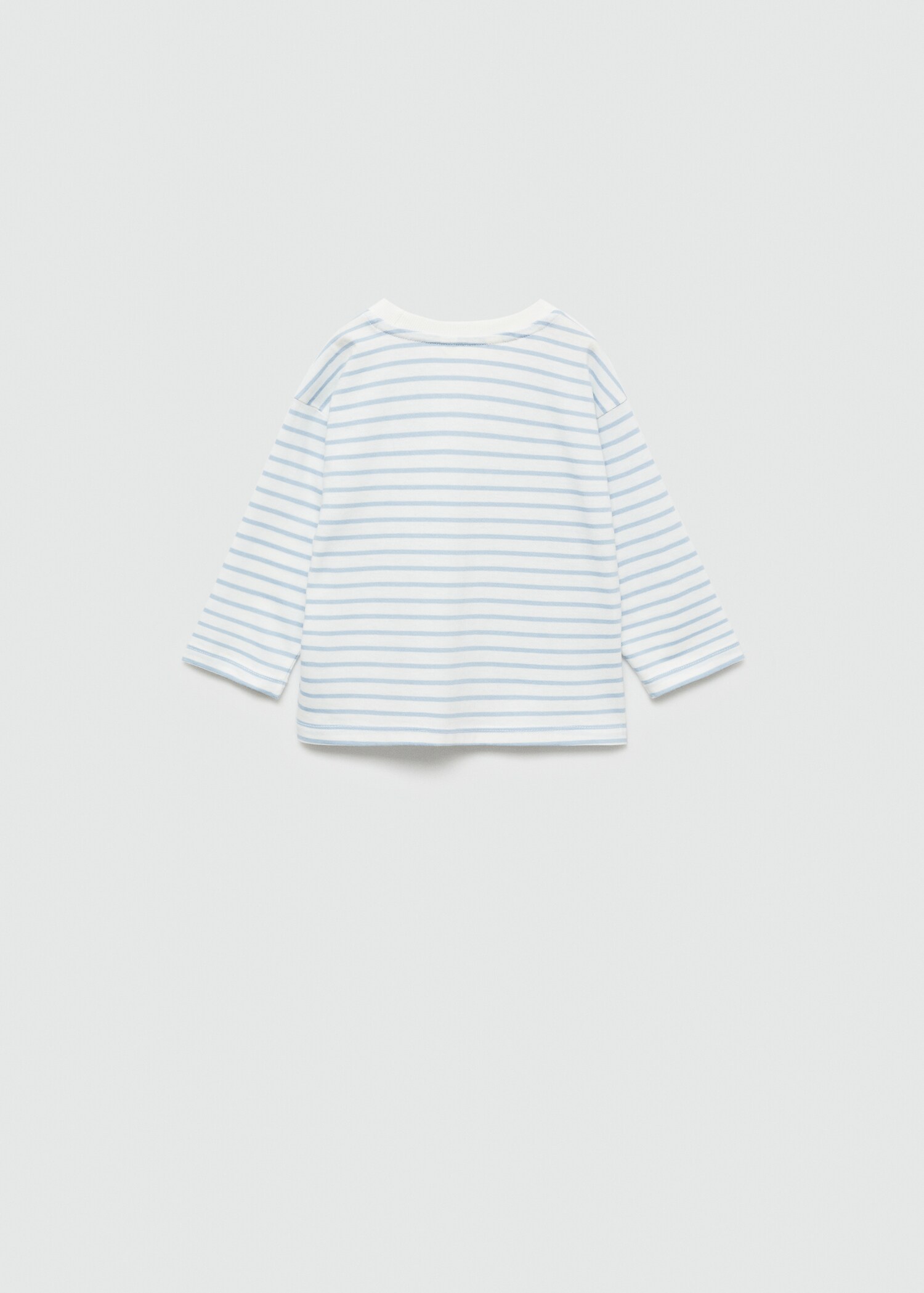 T-shirt manches longues imprimé - Verso de l’article
