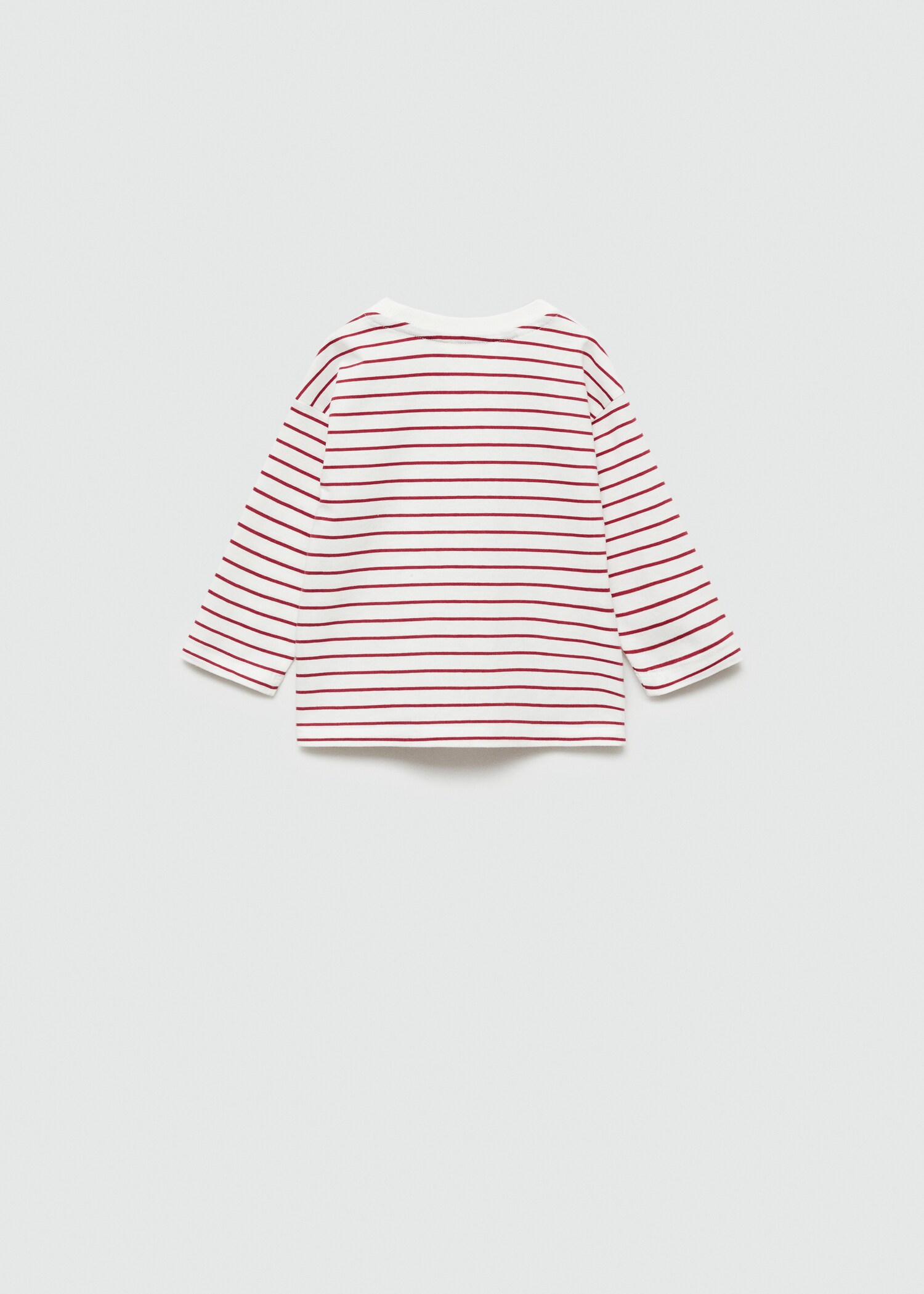 T-shirt manches longues imprimé - Verso de l’article
