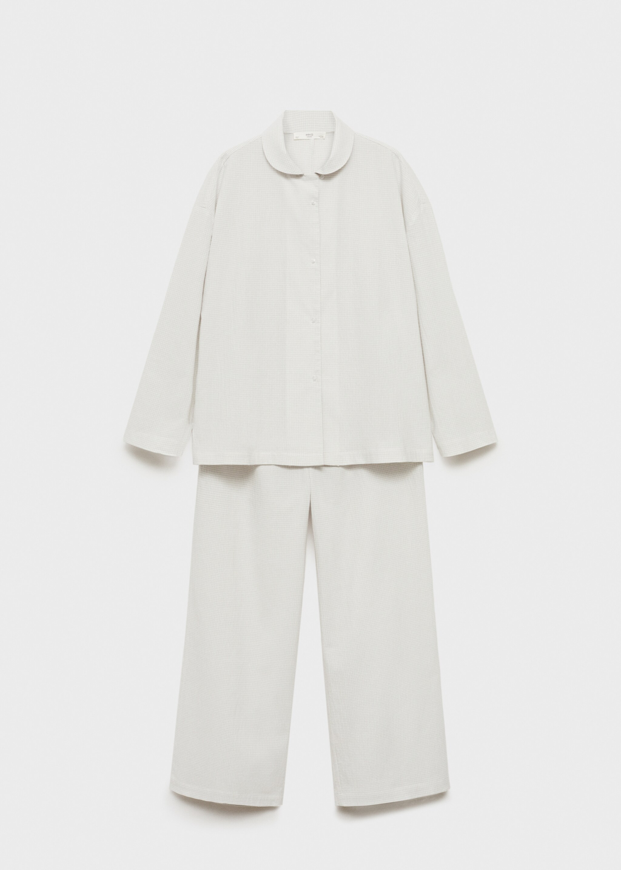 Cotton long pyjamas - Article without model
