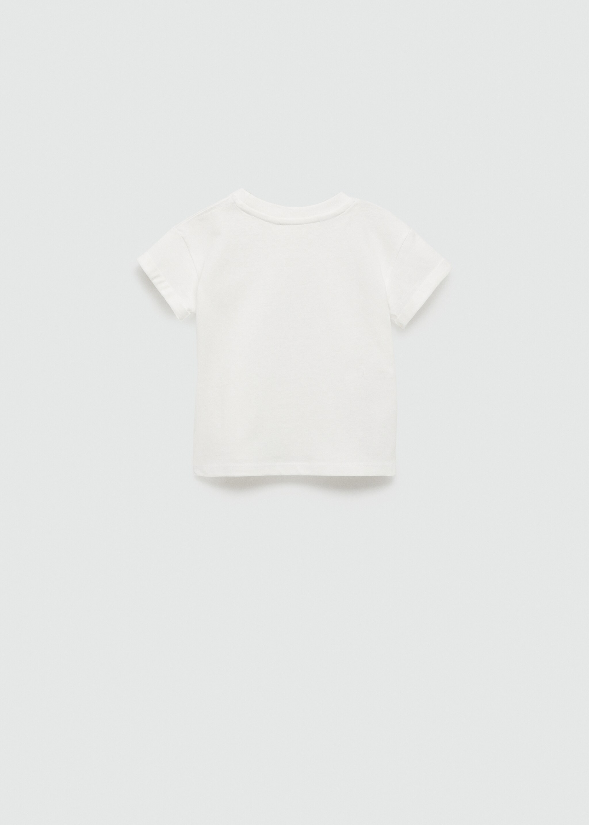 Camiseta estampada algodón - Reverso del artículo